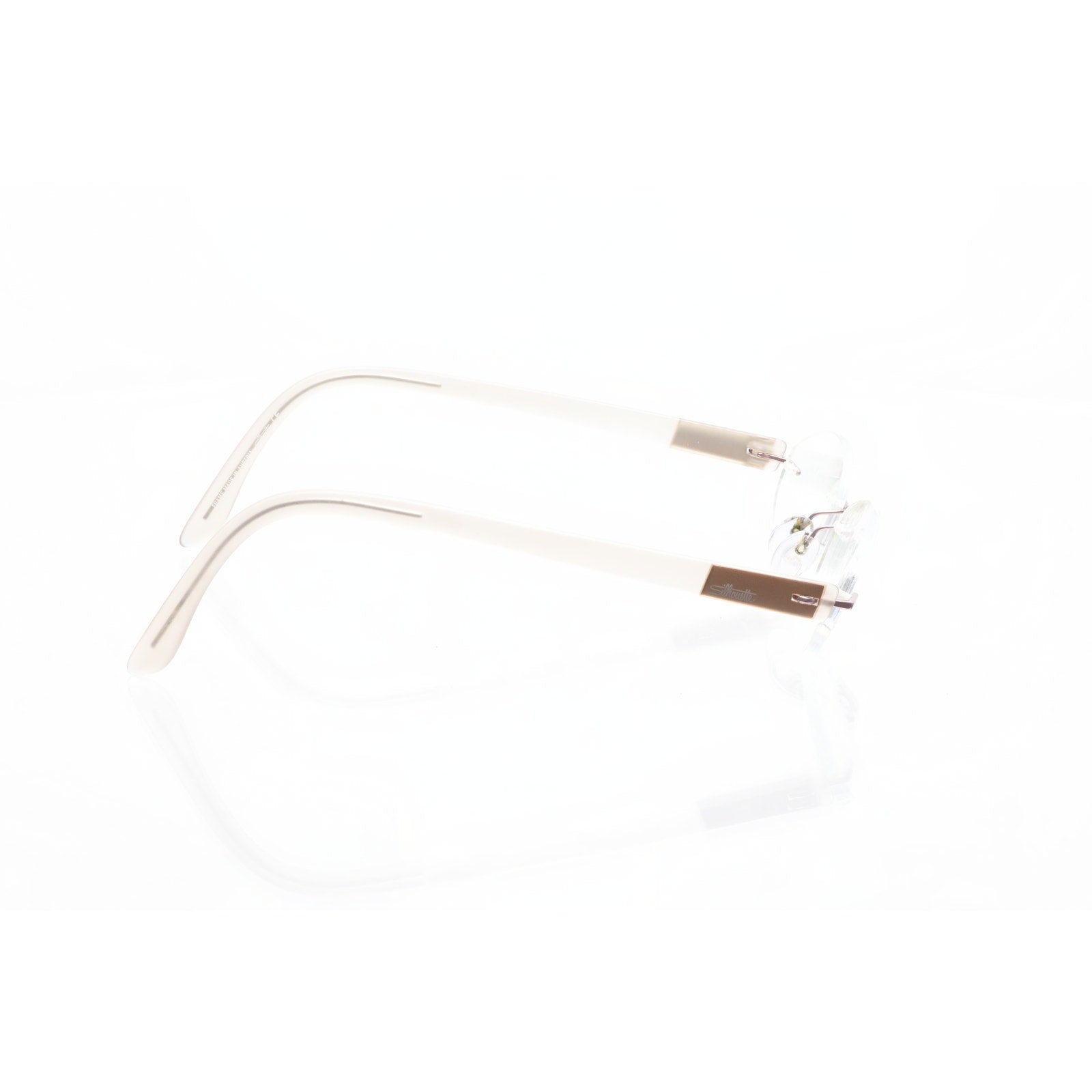 Silhouette 7608 40 6057 Rimless 17-140mm Eyeglasses FRAMES ONLY - VERY GOOD