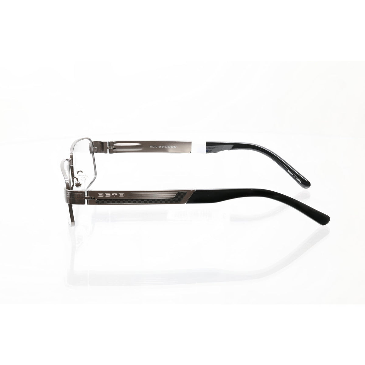 Octo 180° Rigid 666197970009 GUN/BLK eyeglass frames, photo 4 of 6