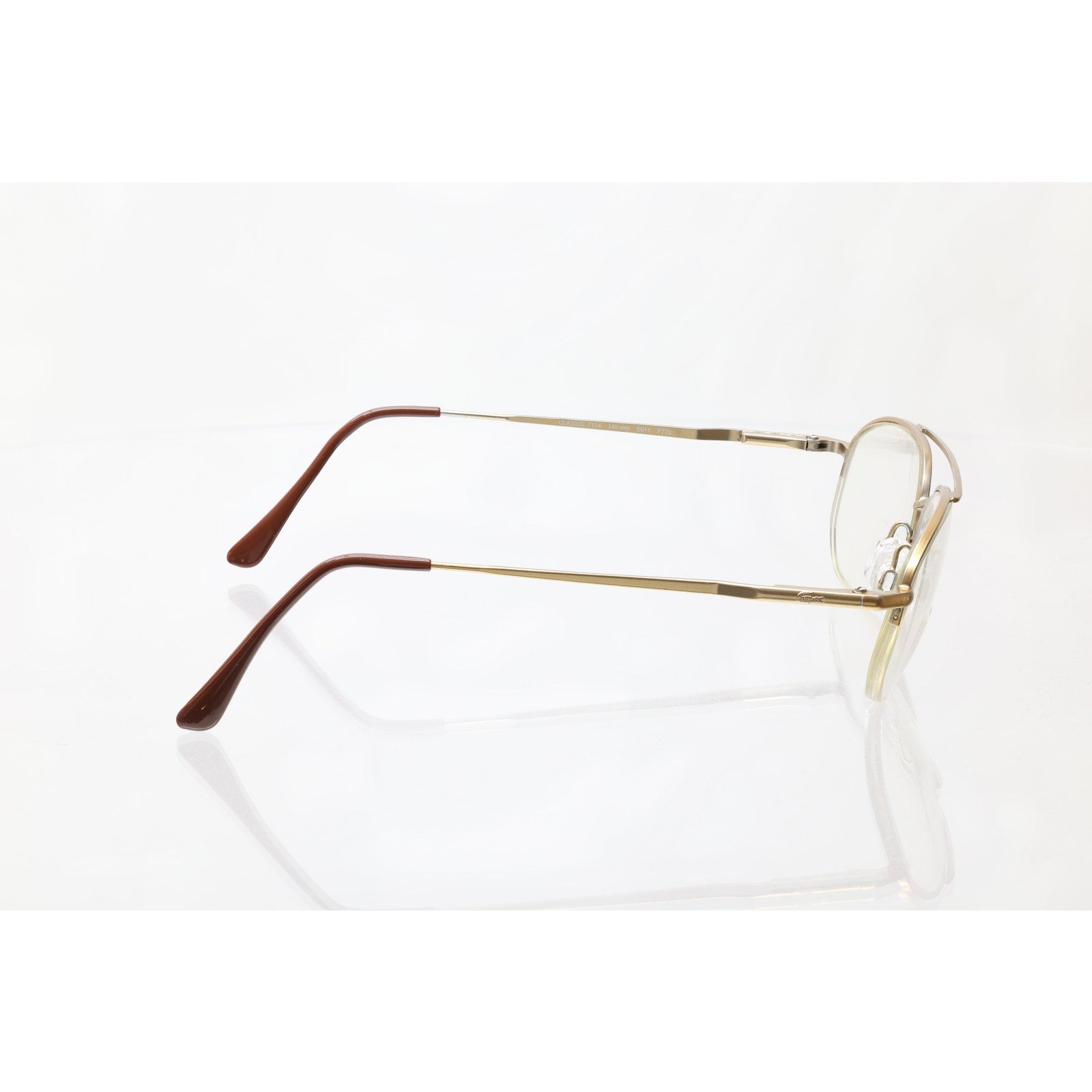 Lacoste Classic 7114 55-19-145mm E011 Eyeglass FRAMES ONLY - GOOD CONDITION