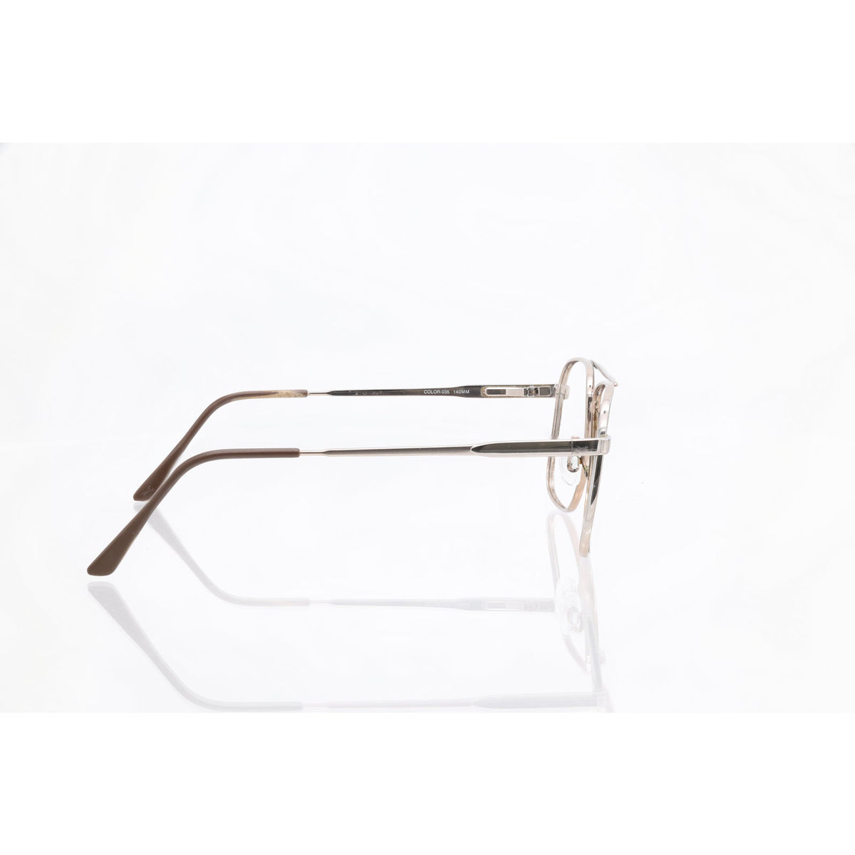 Aristar 6102 Color-035 brown/silver eyeglass frames, photo 6 of 6
