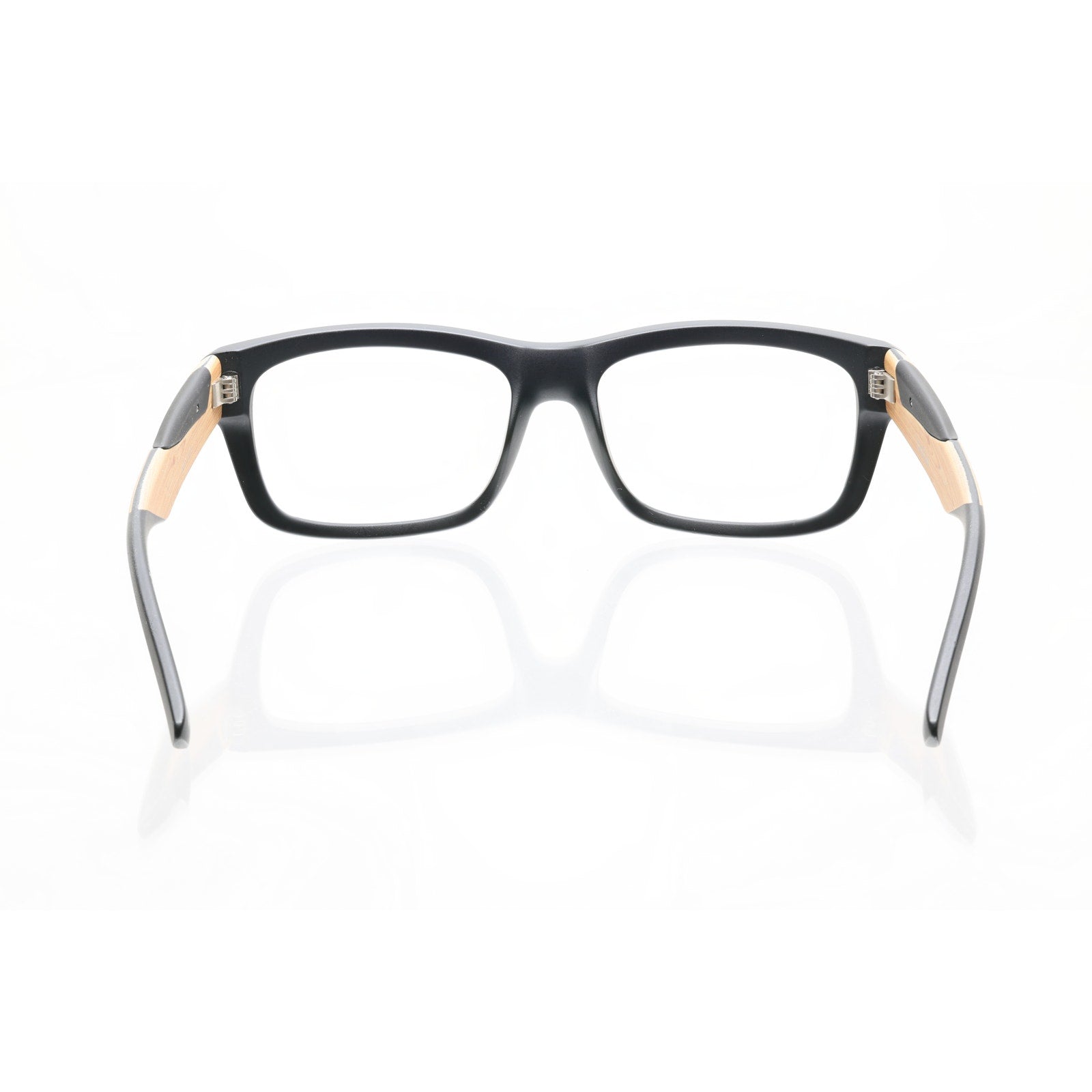Bollé Jude 12225 Black/Wood Grain Sunglass / Eyeglass FRAMES ONLY - VERY GOOD