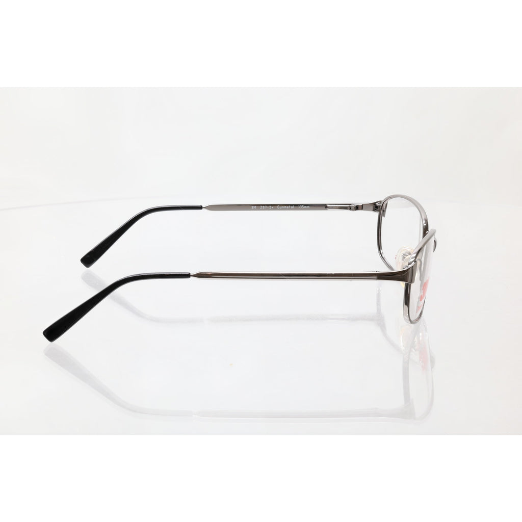 3M Rebel gunmetal metal eyeglass frames, photo 6 of 8