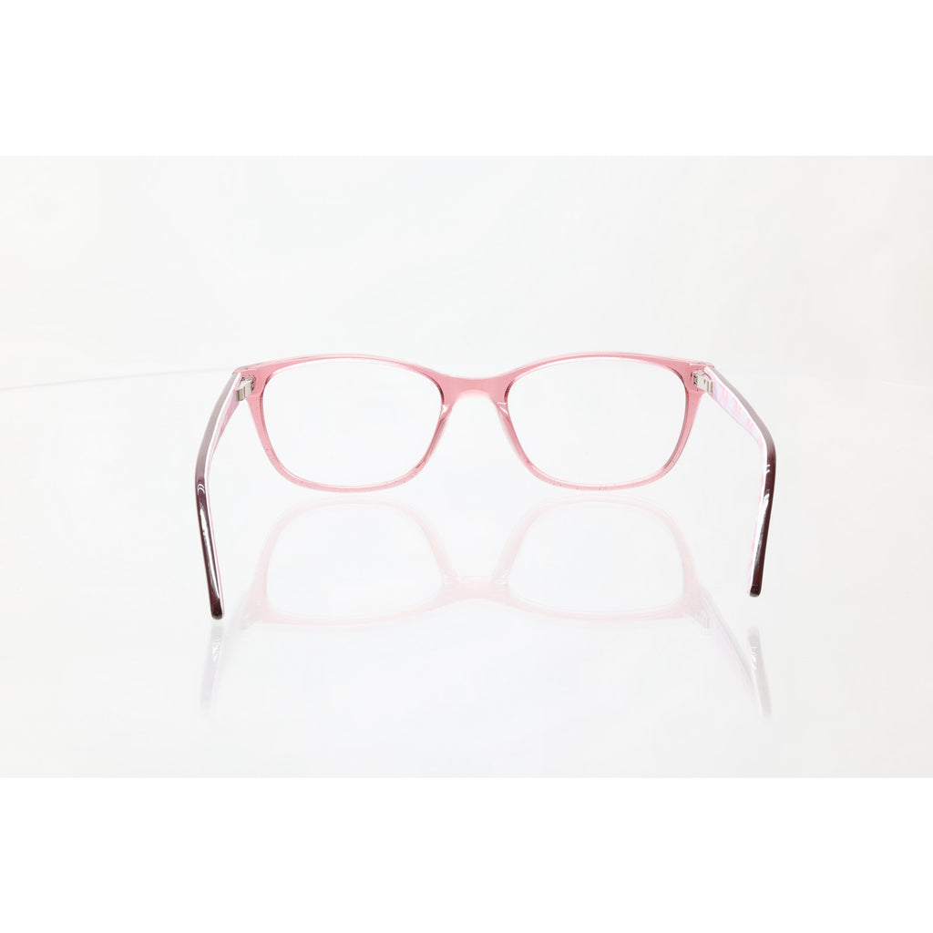 Pez Eyewear P12002 48-16-125 CRYSTAL PINK Eyeglass FRAMES ONLY - GOOD CONDITION