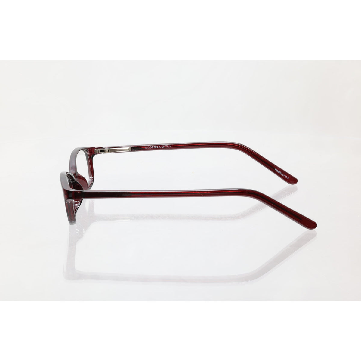 Modern Certain Burgundy 50-18-135mm Eyeglass FRAMES ONLY - NEW/WITHOUT TAGS
