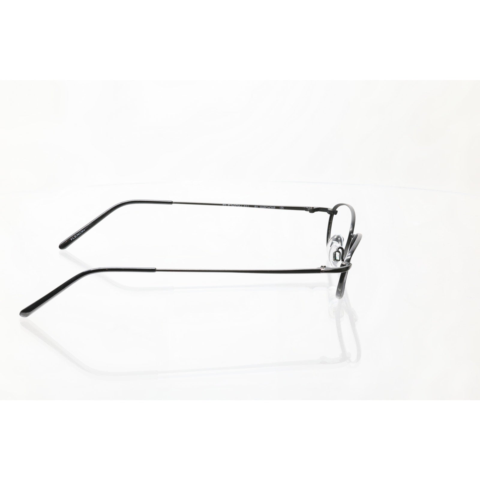 Flexon by Marchon 621 48-18-135 Mat Black Eyeglass FRAMES ONLY - GOOD CONDITION
