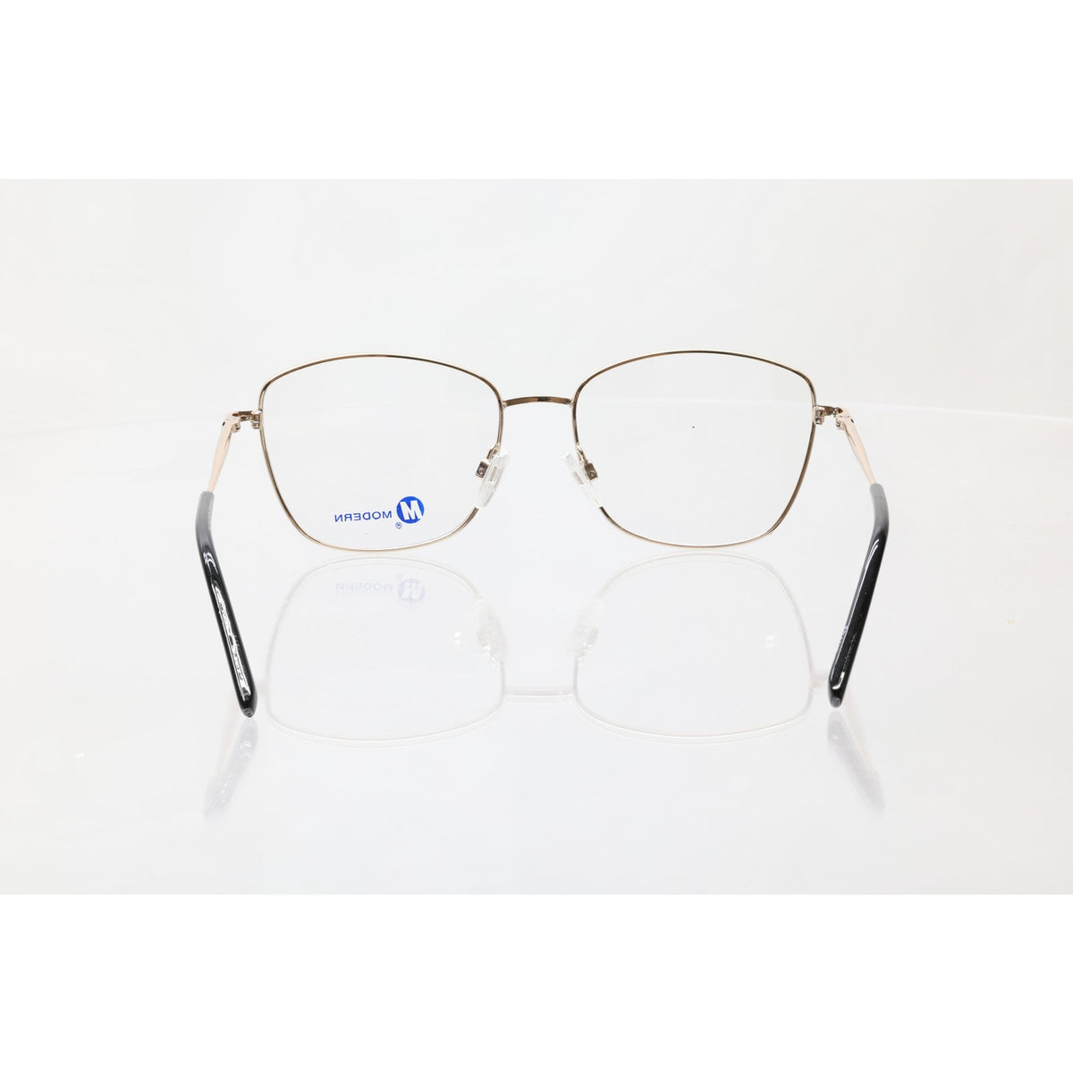 Modern Daylight Black/Gold 54-16-135mm Eyeglass FRAMES ONLY - NEW/WITHOUT TAGS