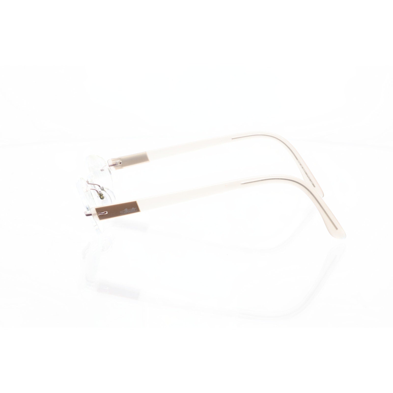 Silhouette 7608 40 6057 Rimless 17-140mm Eyeglasses FRAMES ONLY - VERY GOOD