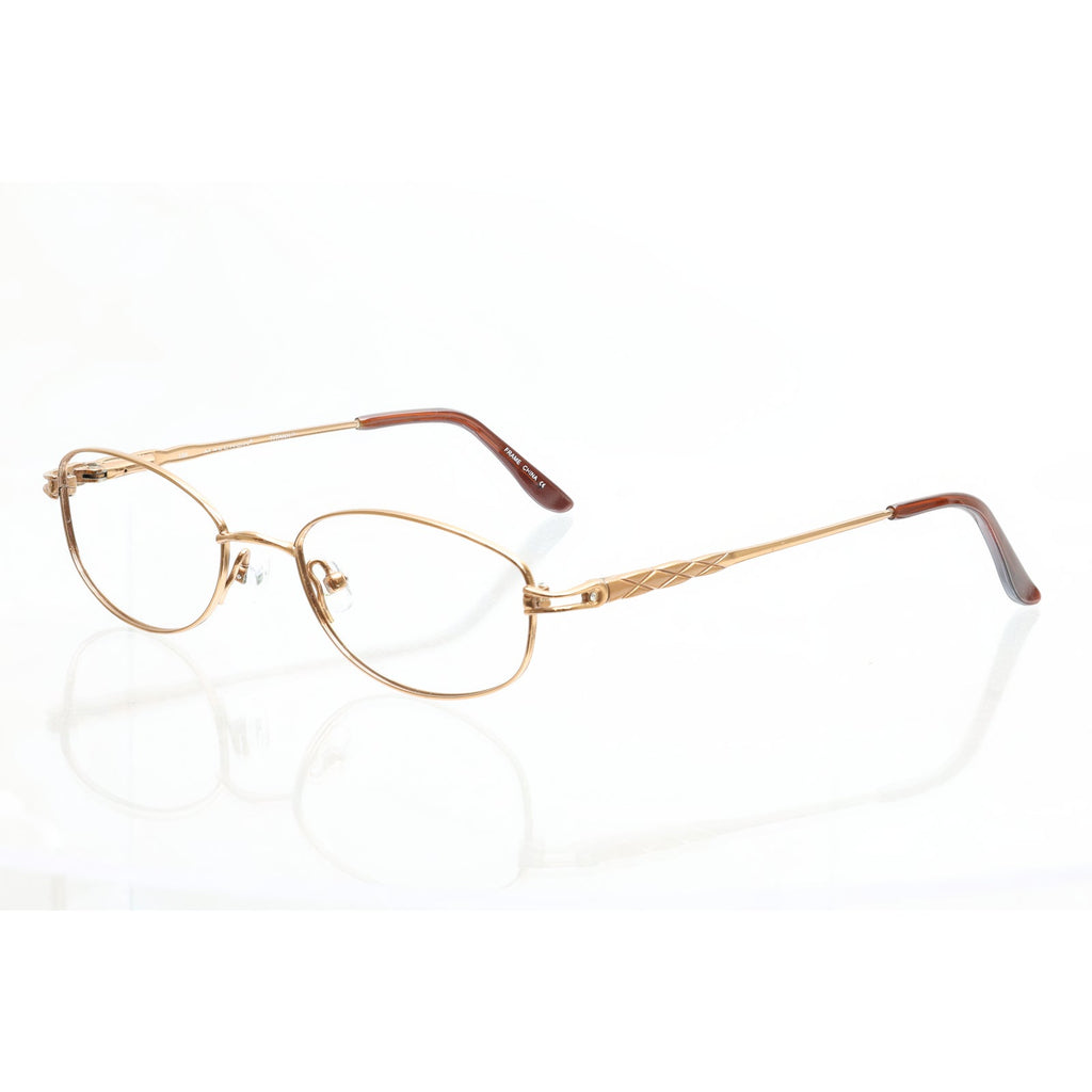 Marchon Tres Jolie 125T nutmeg eyeglass frames