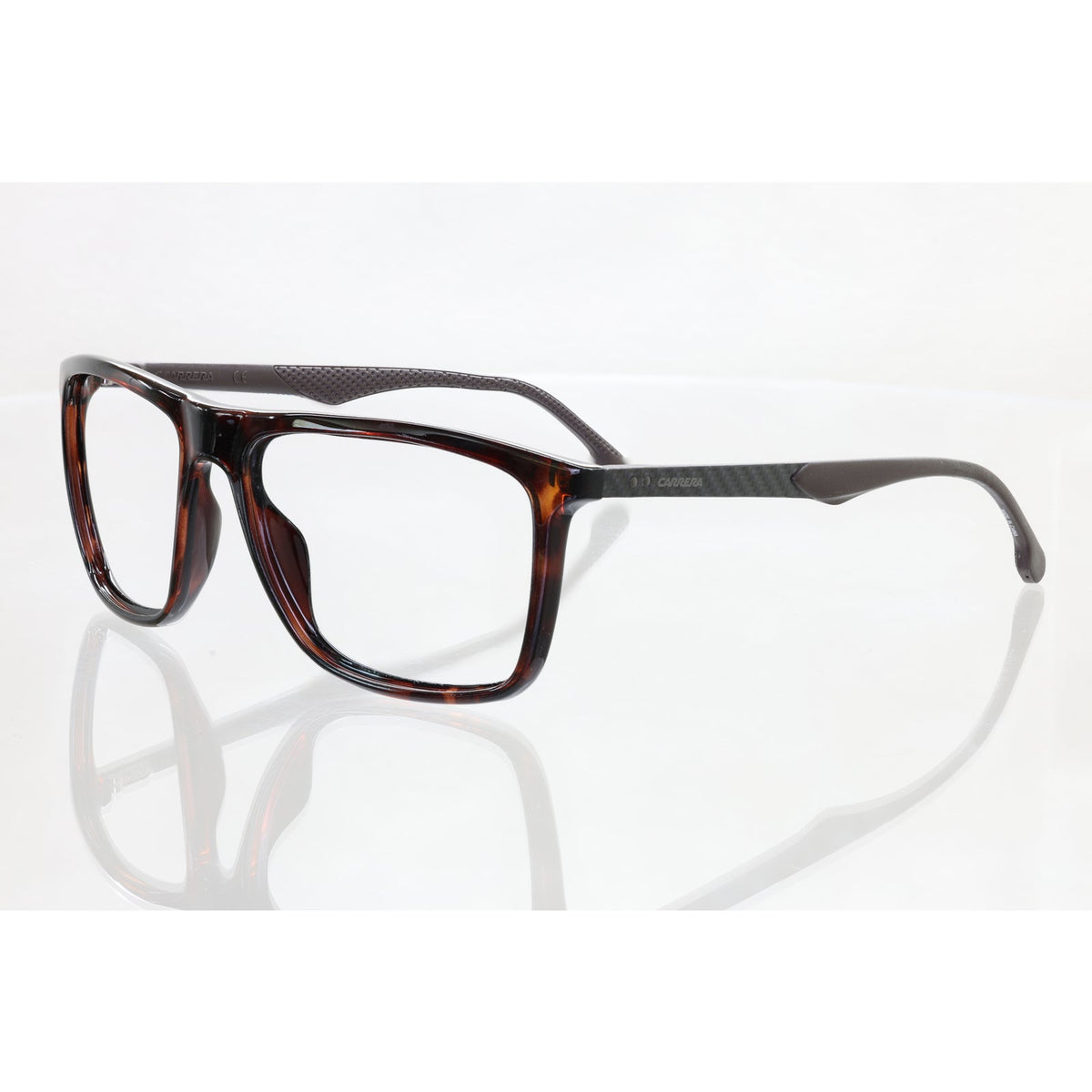 Carrera Carbon Fiber dark brown eyeglass frames