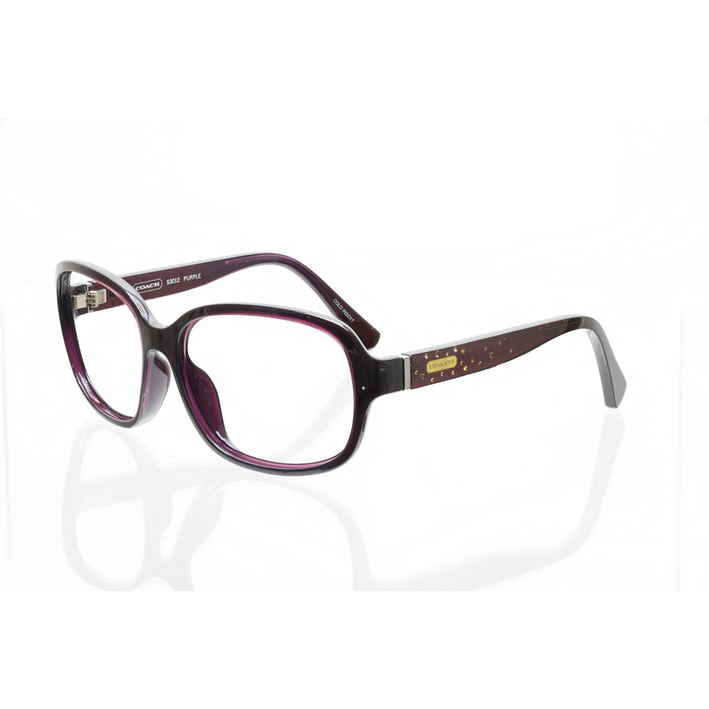 Coach S3012 Purple Cold Insert 57-16-125mm Sunglass FRAMES ONLY - VERY GOOD