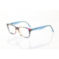 BCBGeneration CV 0002 blue stripe eyeglass frames
