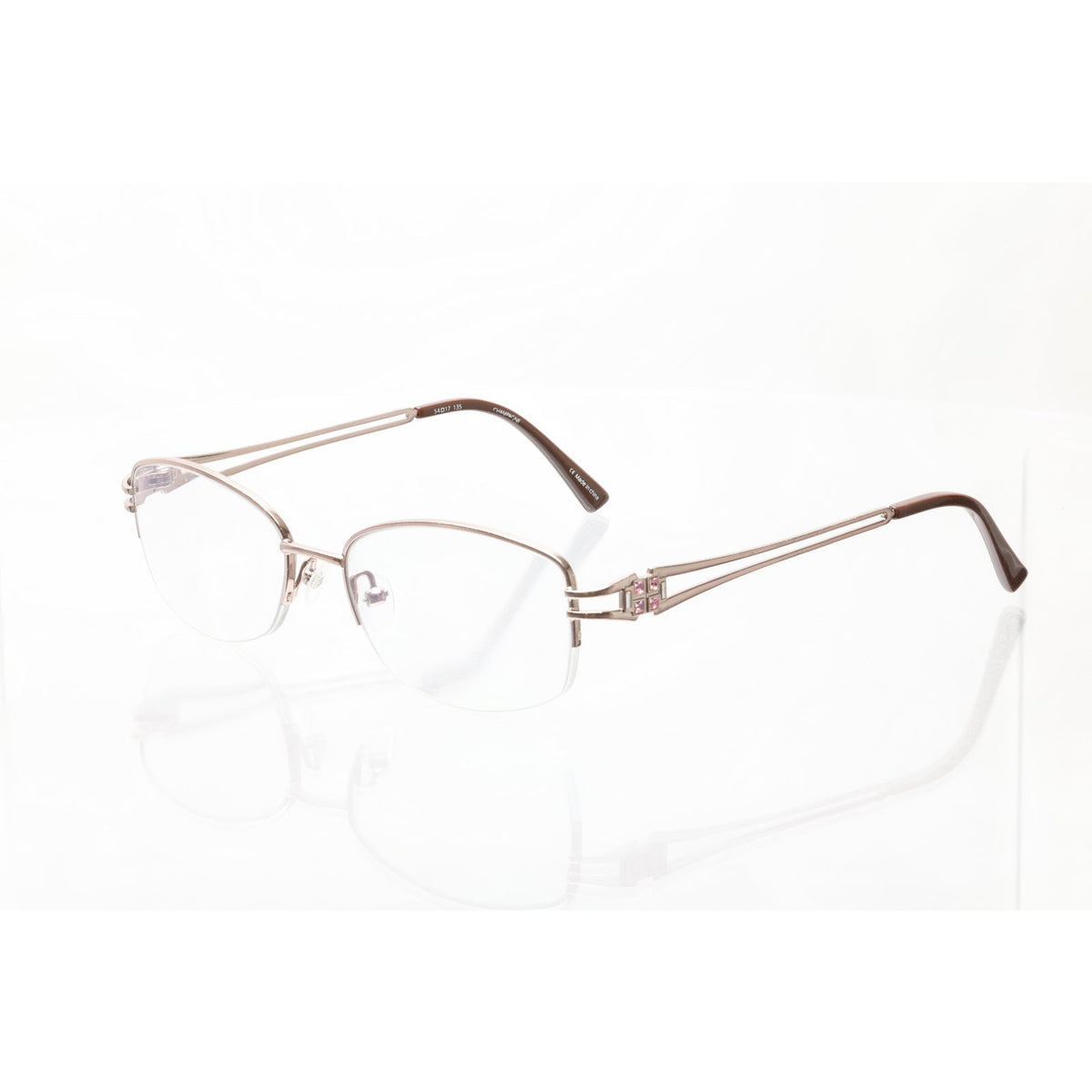 Wittnauer Iridessa champagne eyeglass frames