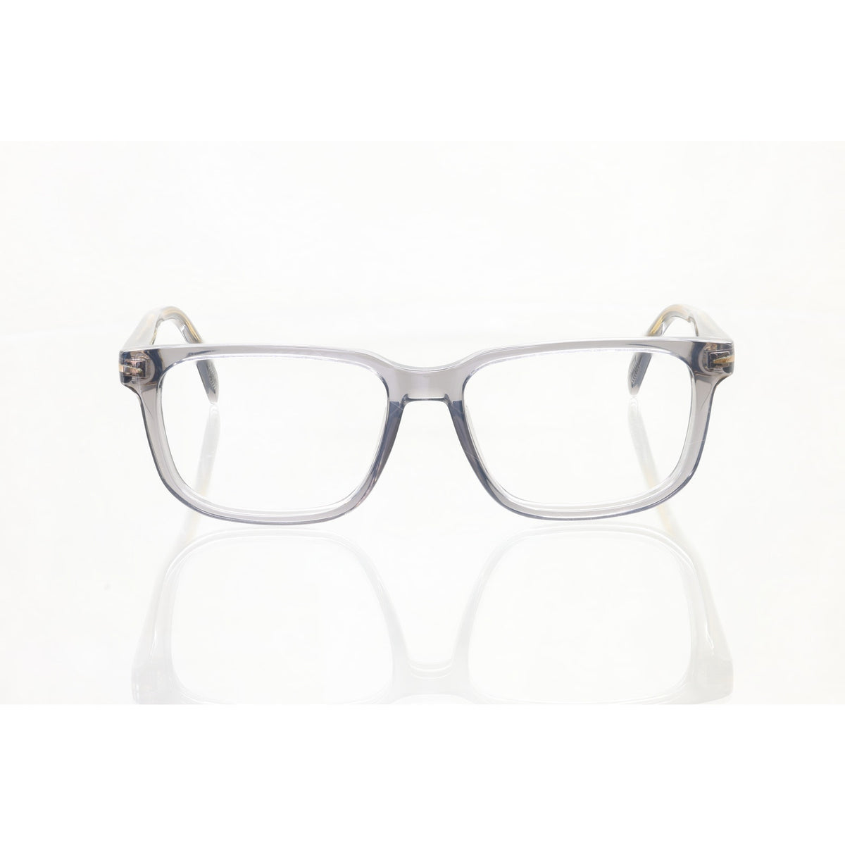 David Beckham DB1022 translucent gray eyeglass frames, photo 3 of 7