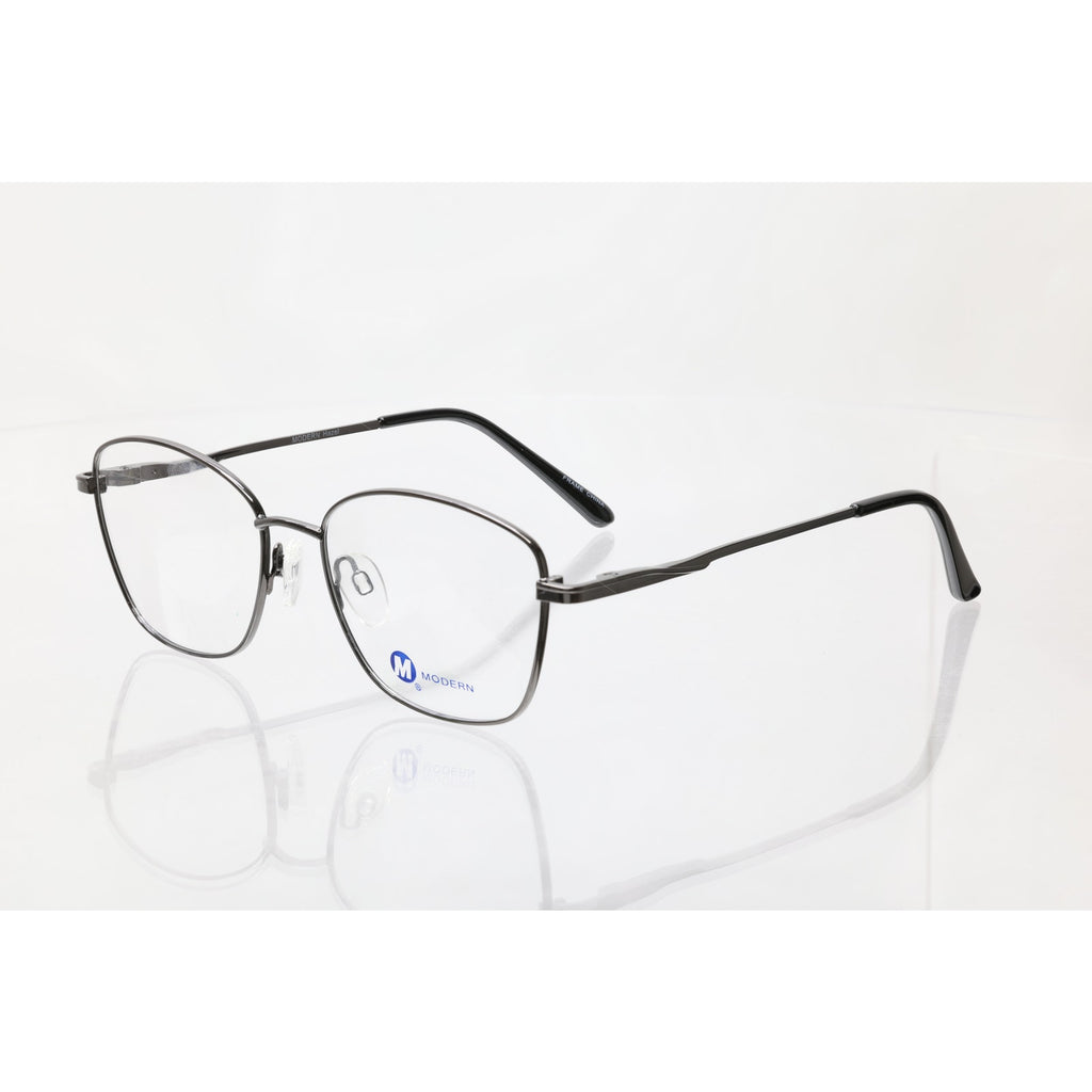 Modern Hazel Gunmetal 54-17-140mm Eyeglass FRAMES ONLY - NEW/WITHOUT TAGS