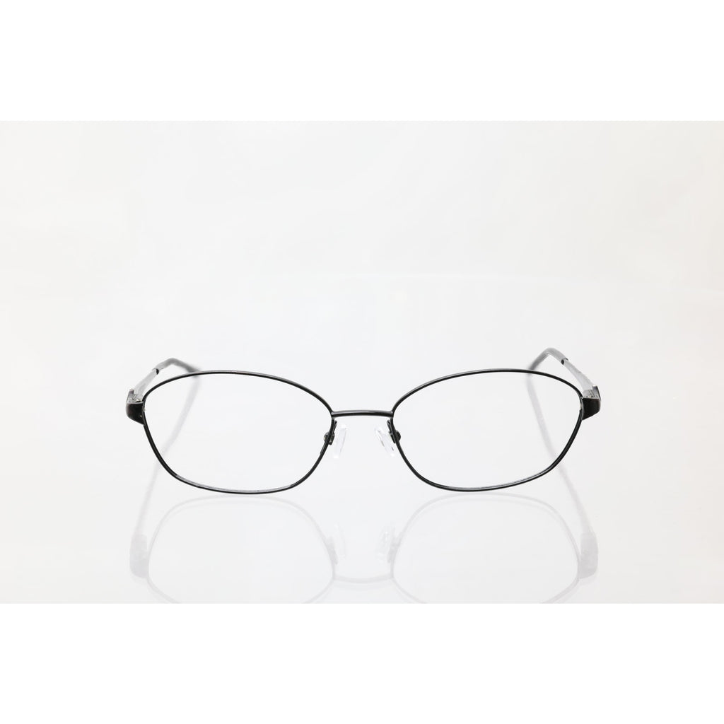 Tres Jolie 149 53-16-135mm BLACK SILVER Eyeglass FRAMES ONLY - GOOD CONDITION
