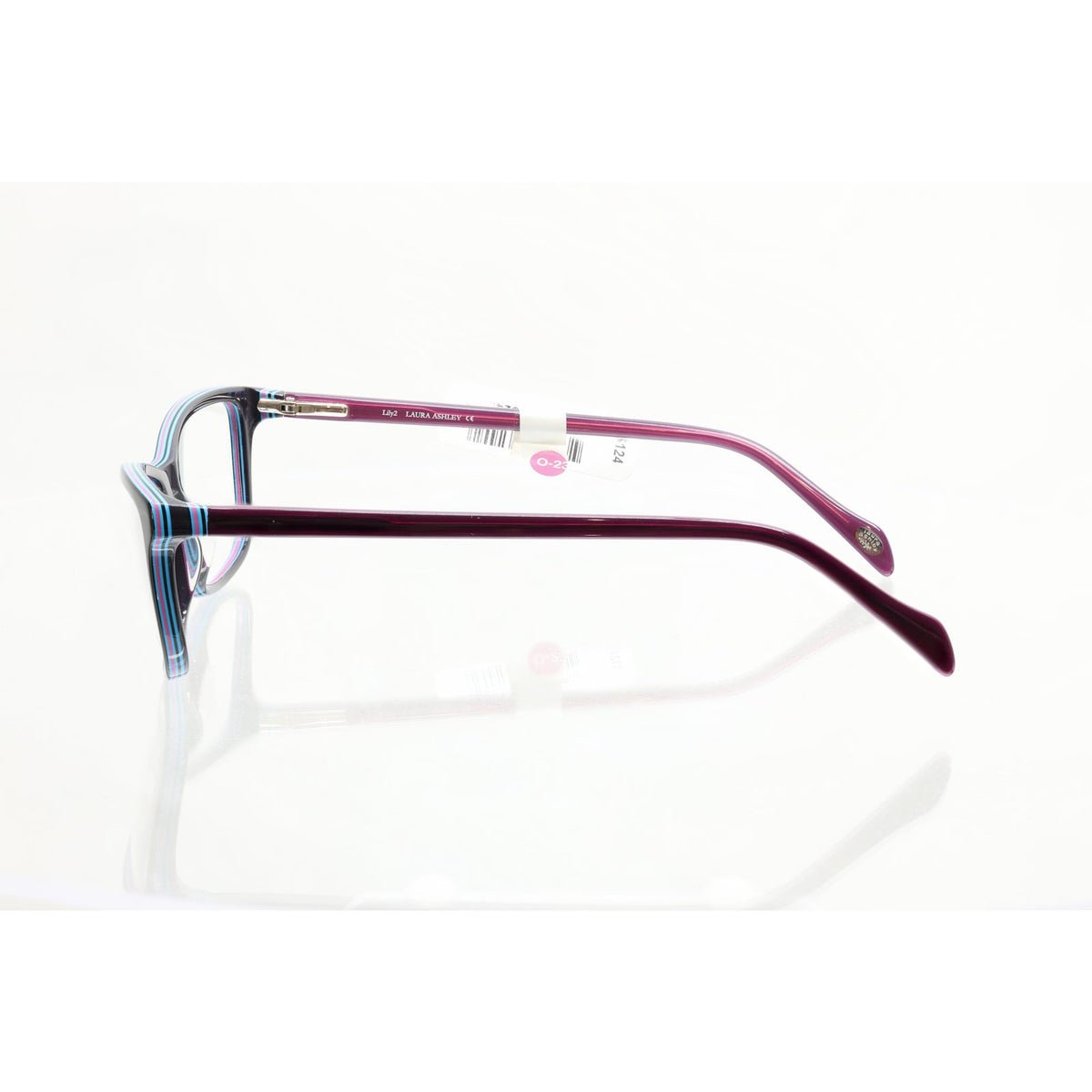 Laura Ashley Lily 2 PU dark mauve eyeglass frames, photo 4 of 6