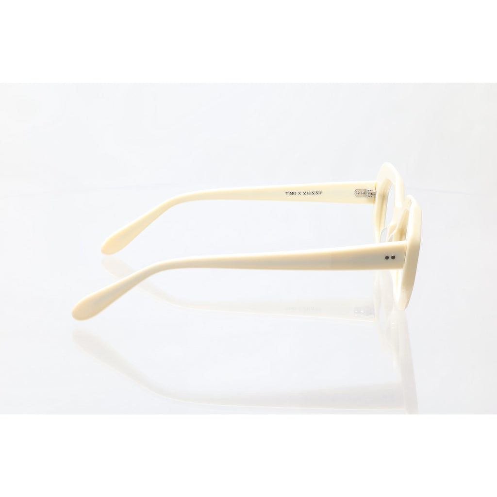 Timo x Zenni Ivory Breezy 4432533 Sunglass / Eyeglass FRAMES ONLY - VERY GOOD