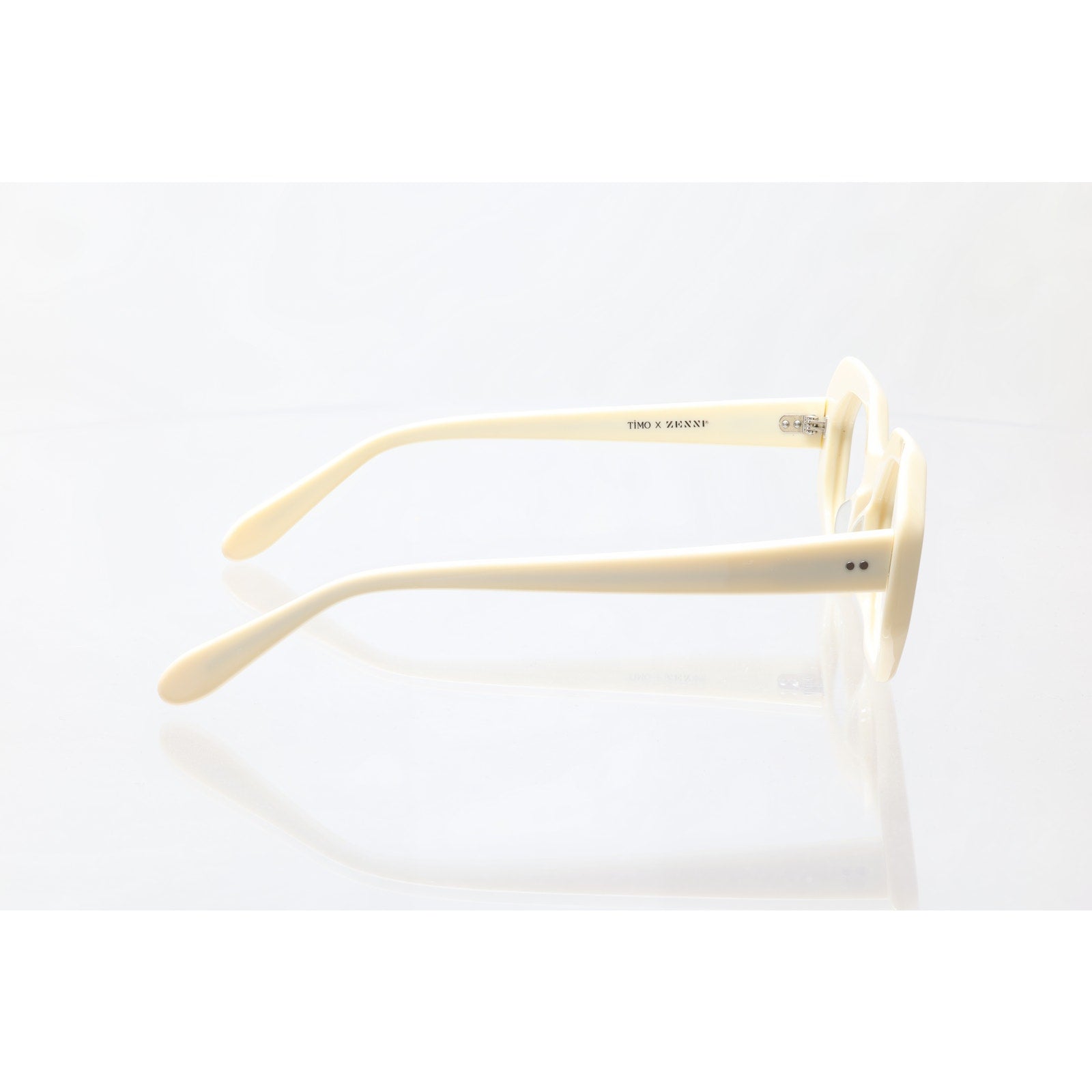 Timo x Zenni Ivory Breezy 4432533 Sunglass / Eyeglass FRAMES ONLY - VERY GOOD