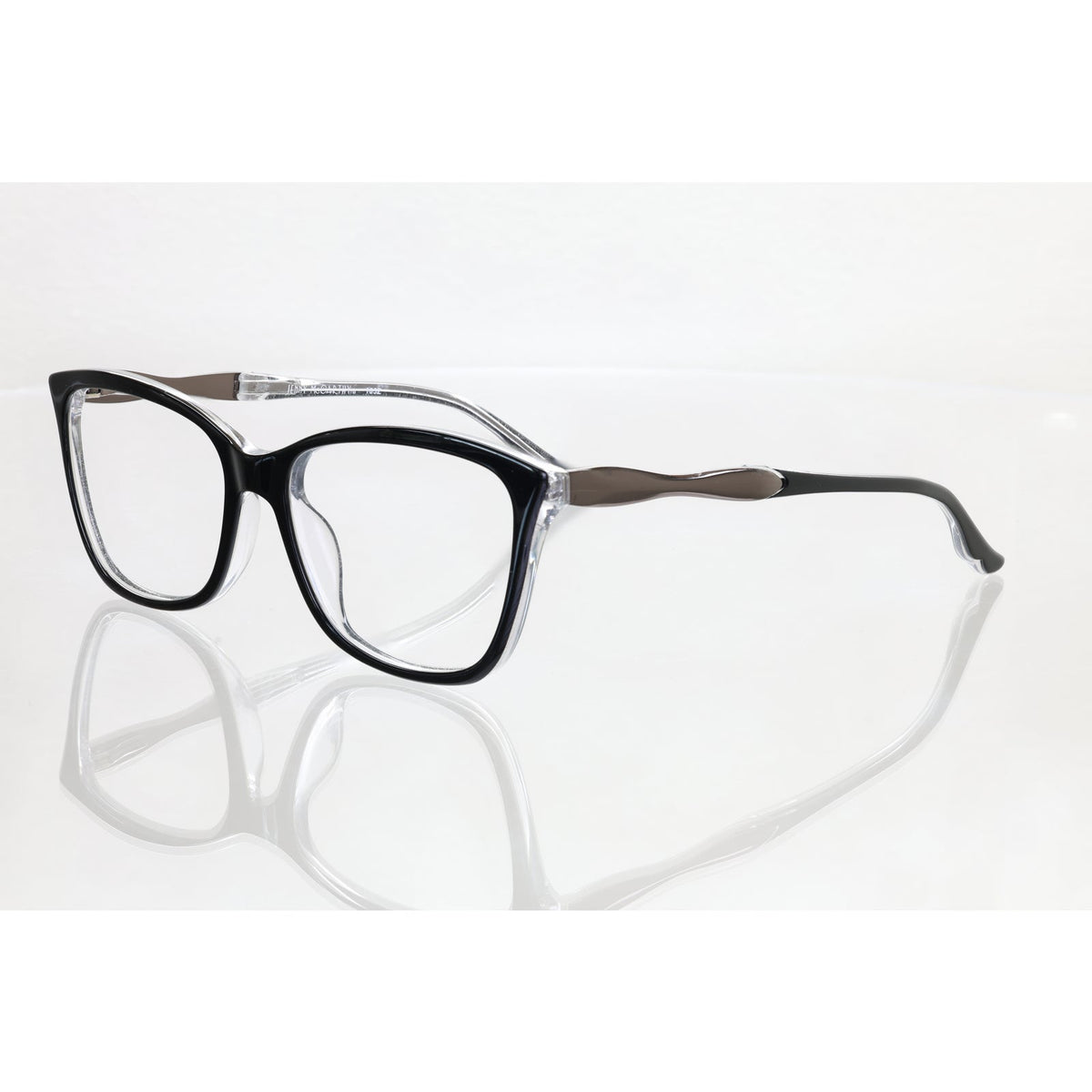 Jenny McCarthy 105Z Zyloware 060 black eyeglass frames