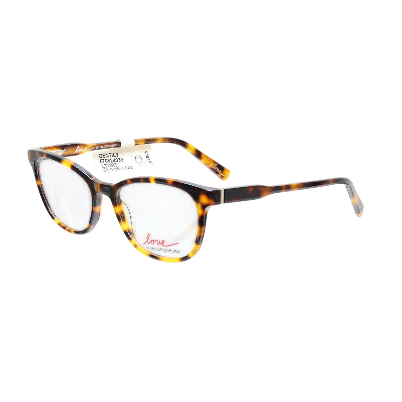 Love by Ellen DeGeneres Gentily 51-18-140 Eyeglasses FRAMES ONLY - NEW CONDITION