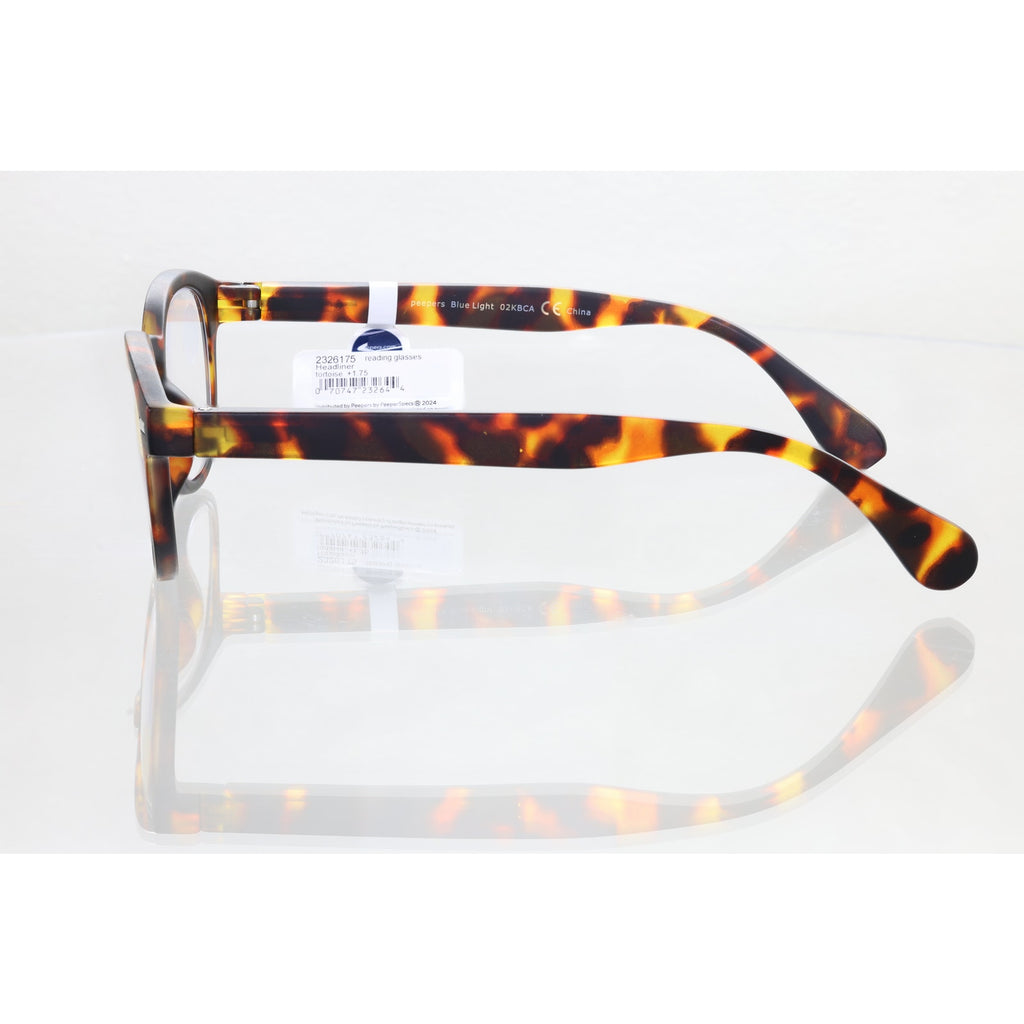 Peepers Headliner 2326 +1.75 brown reading glasses, photo 5 of 9