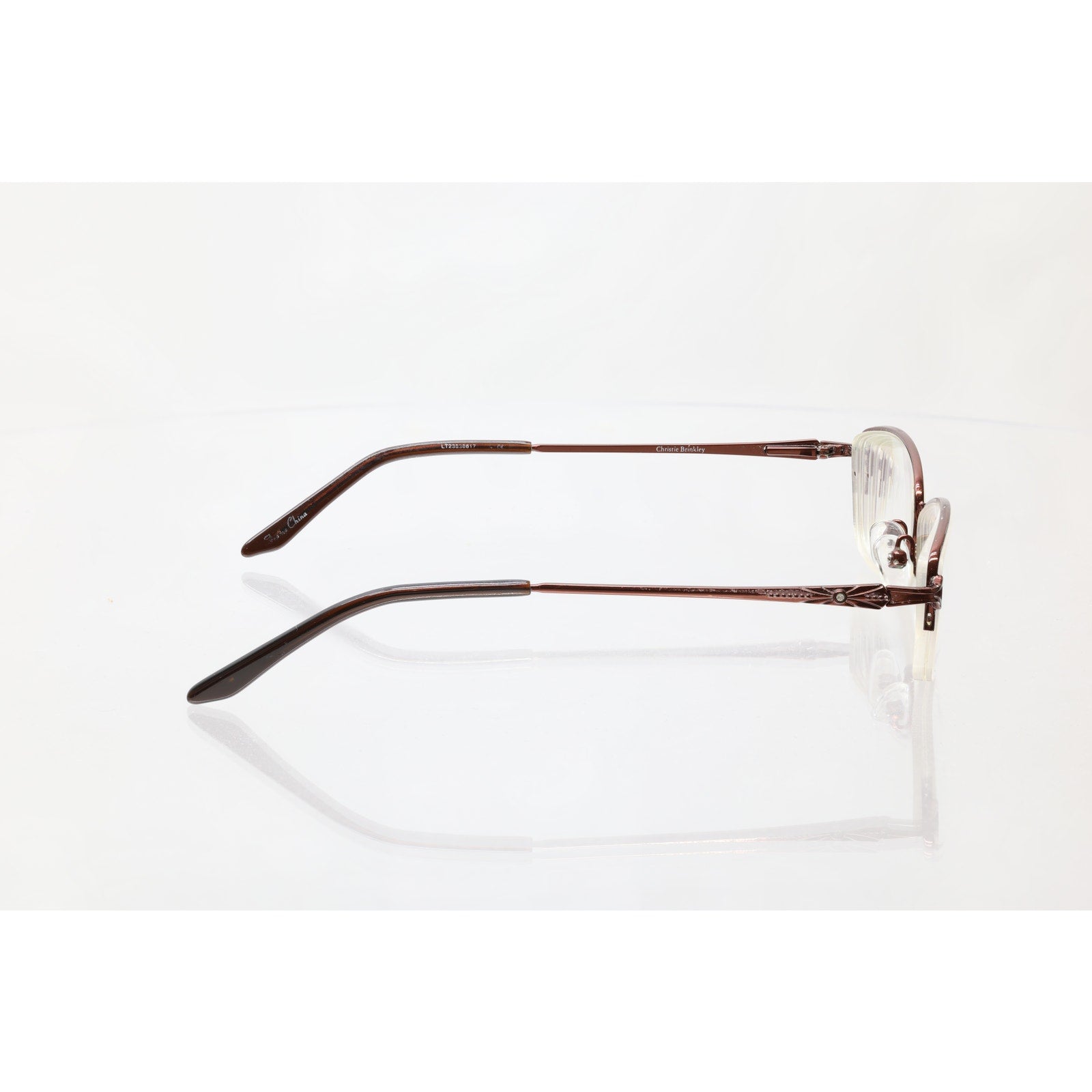 Christie Brinkley Auspicious BRN 53-17-138 Eyeglass FRAMES ONLY - GOOD CONDITION