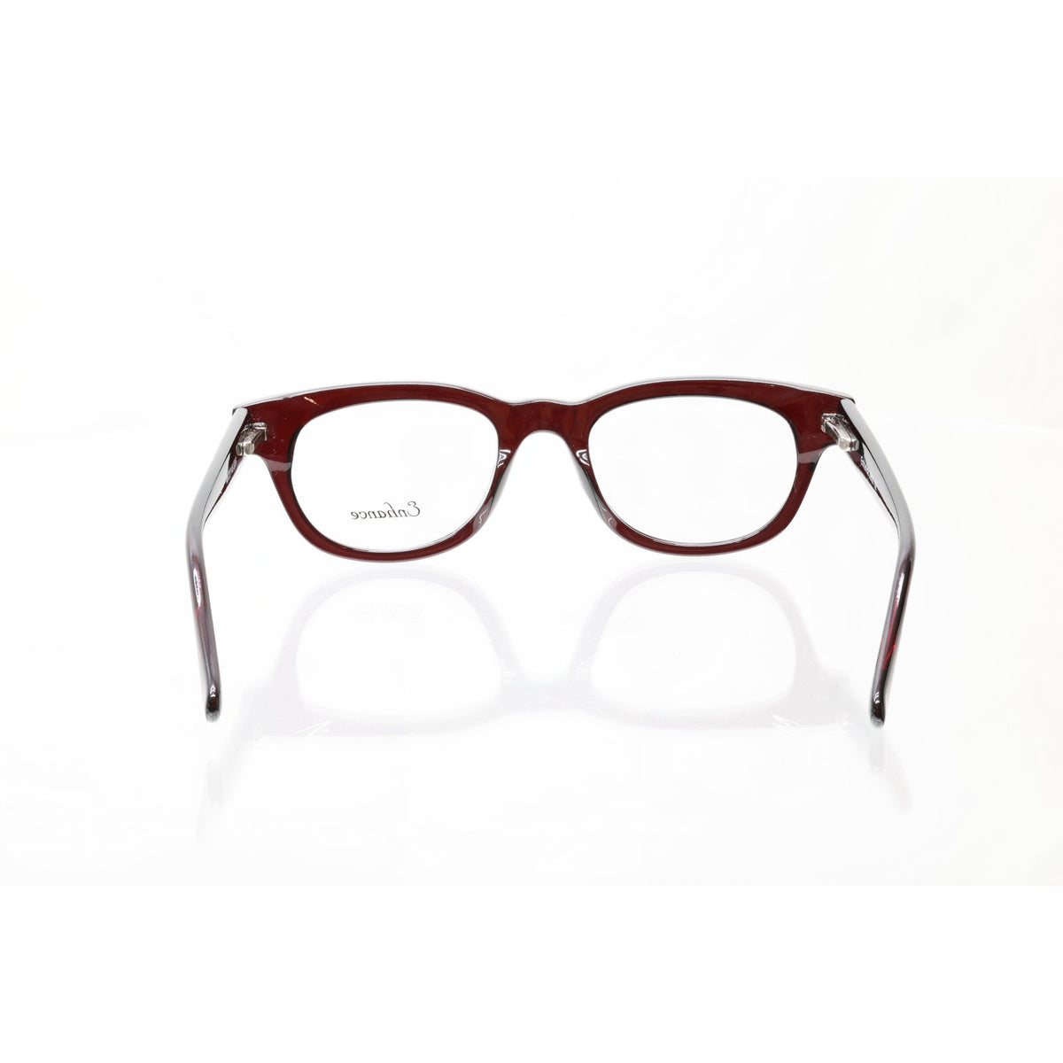 Enhance 3855 SBR dark red eyeglass frames, photo 5 of 6