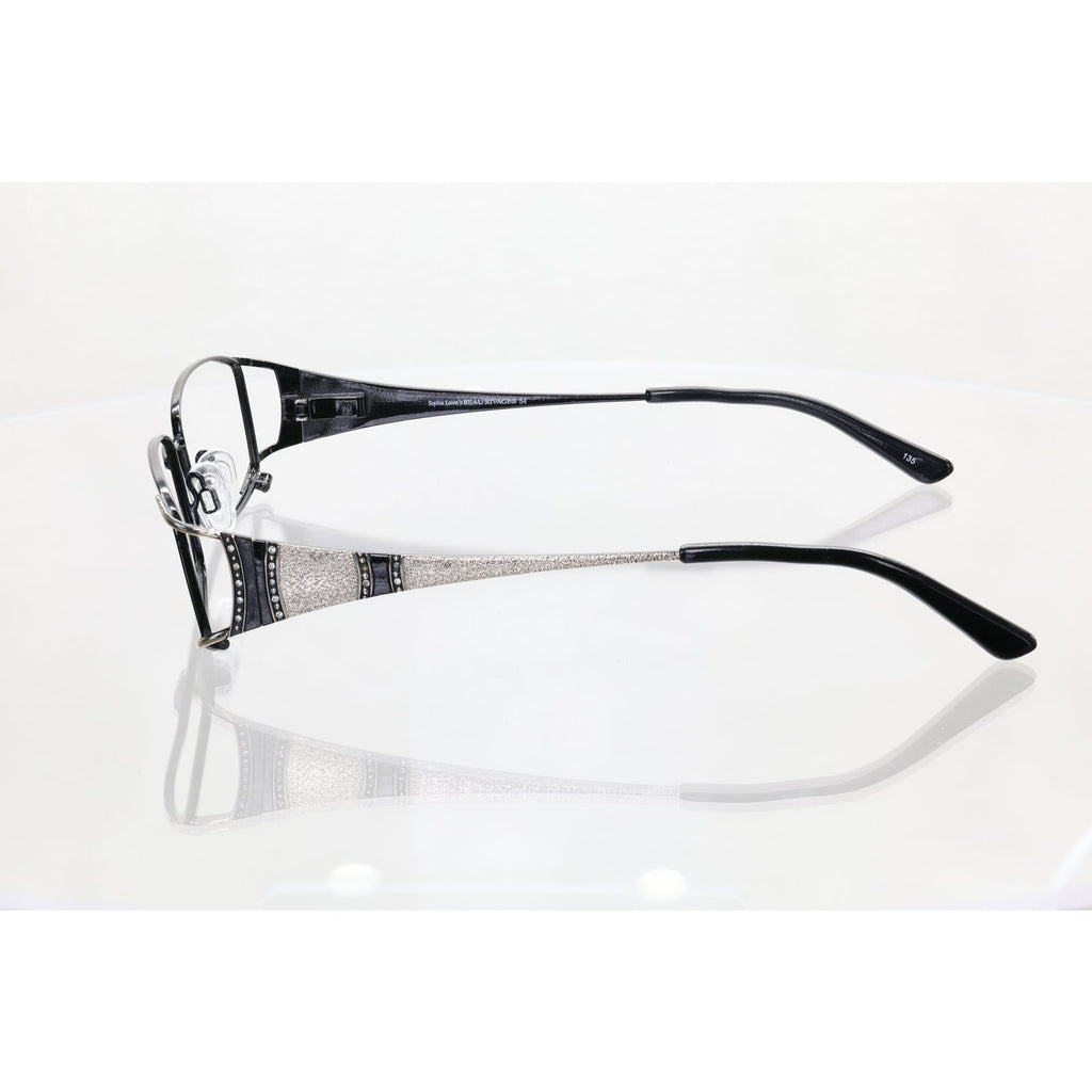 Sophia Loren's Beau Rivage 54 Zyloware black eyeglass frames, photo 4 of 8