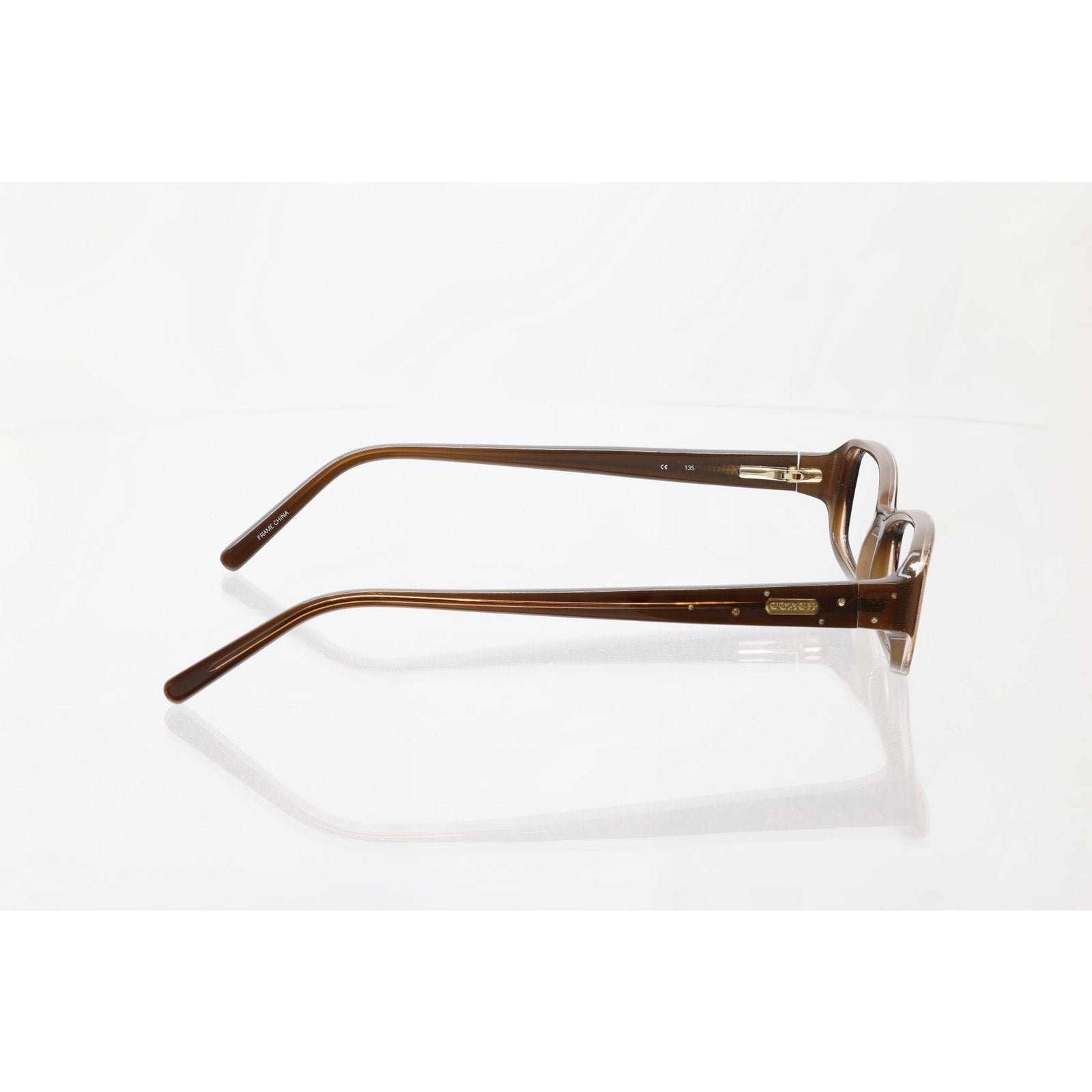 Coach Blondelle 49-18-135mm (2033) Brown Eyeglass FRAMES ONLY - GOOD CONDITION