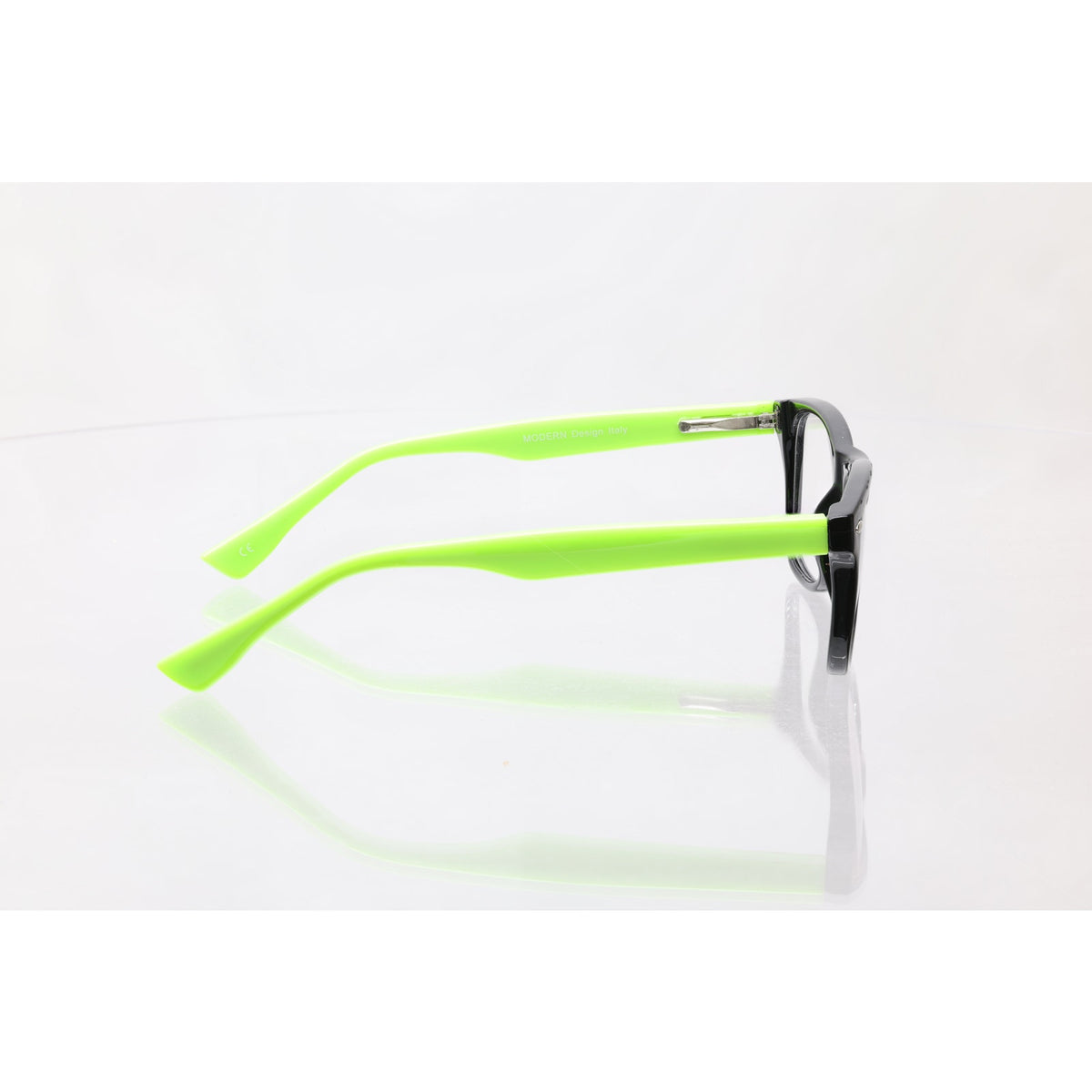 Modern Goodies Black Lime 45-16-130mm Eyeglass FRAMES ONLY - NEW/WITHOUT TAGS