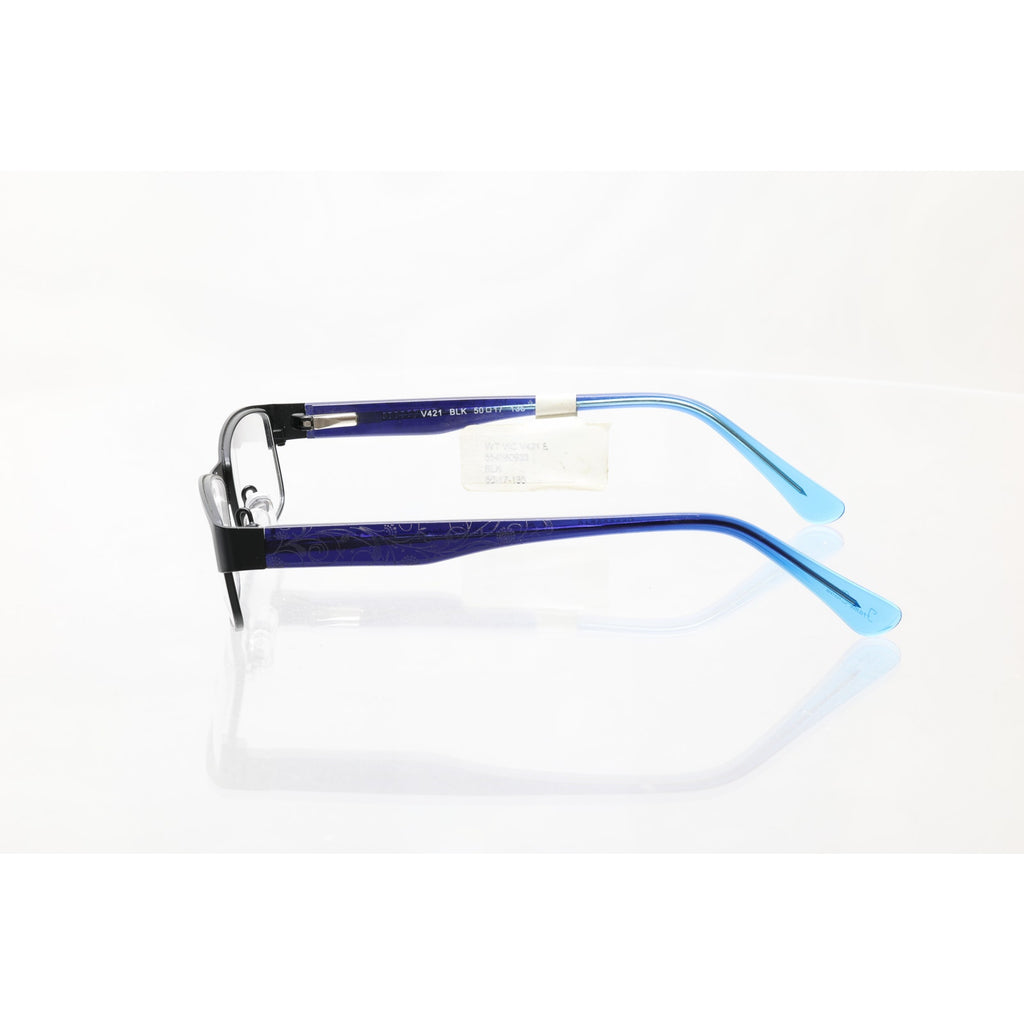 Victorious V421 BLK 50-17-135mm Eyeglasses FRAMES ONLY - NEW CONDITION