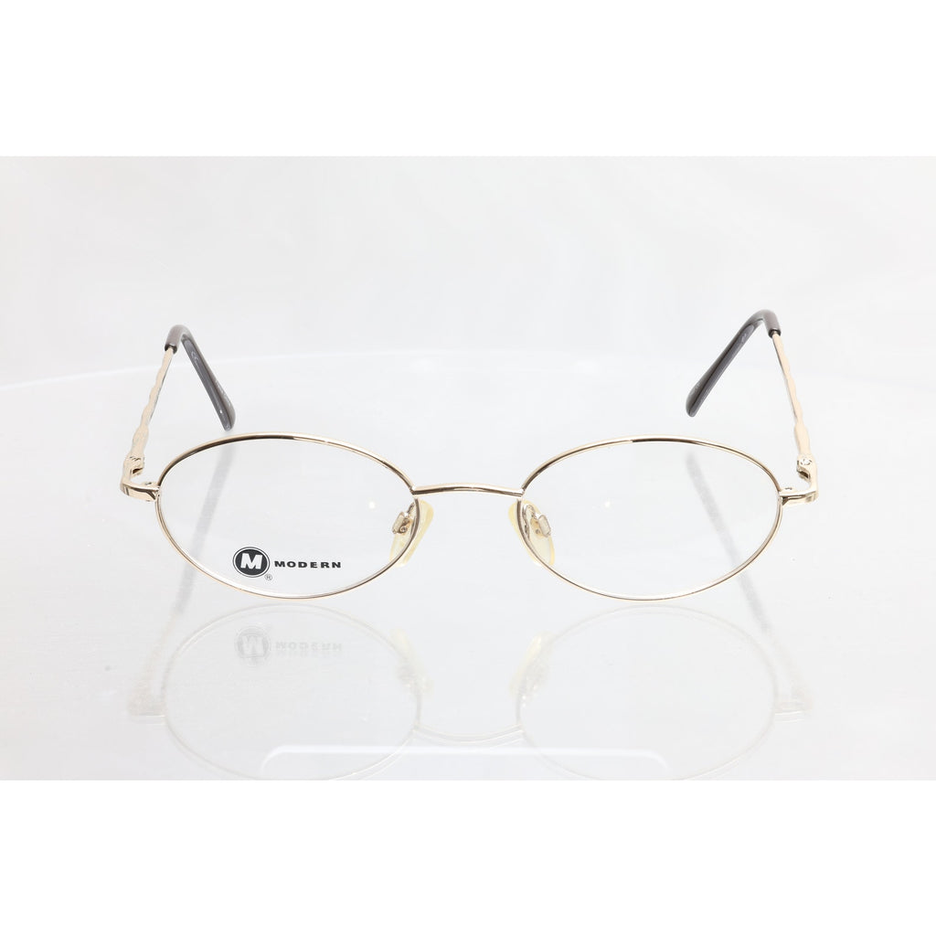 Modern Beth Gold 52-18-140mm Eyeglass FRAMES ONLY - NEW/WITHOUT TAGS