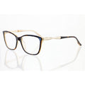 Jenny McCarthy 105Z Zyloware 024 brown/gold eyeglass frames