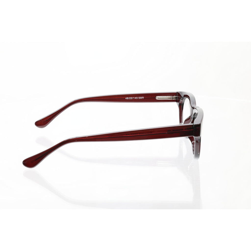 Enhance 3855 SBR dark red eyeglass frames, photo 6 of 6
