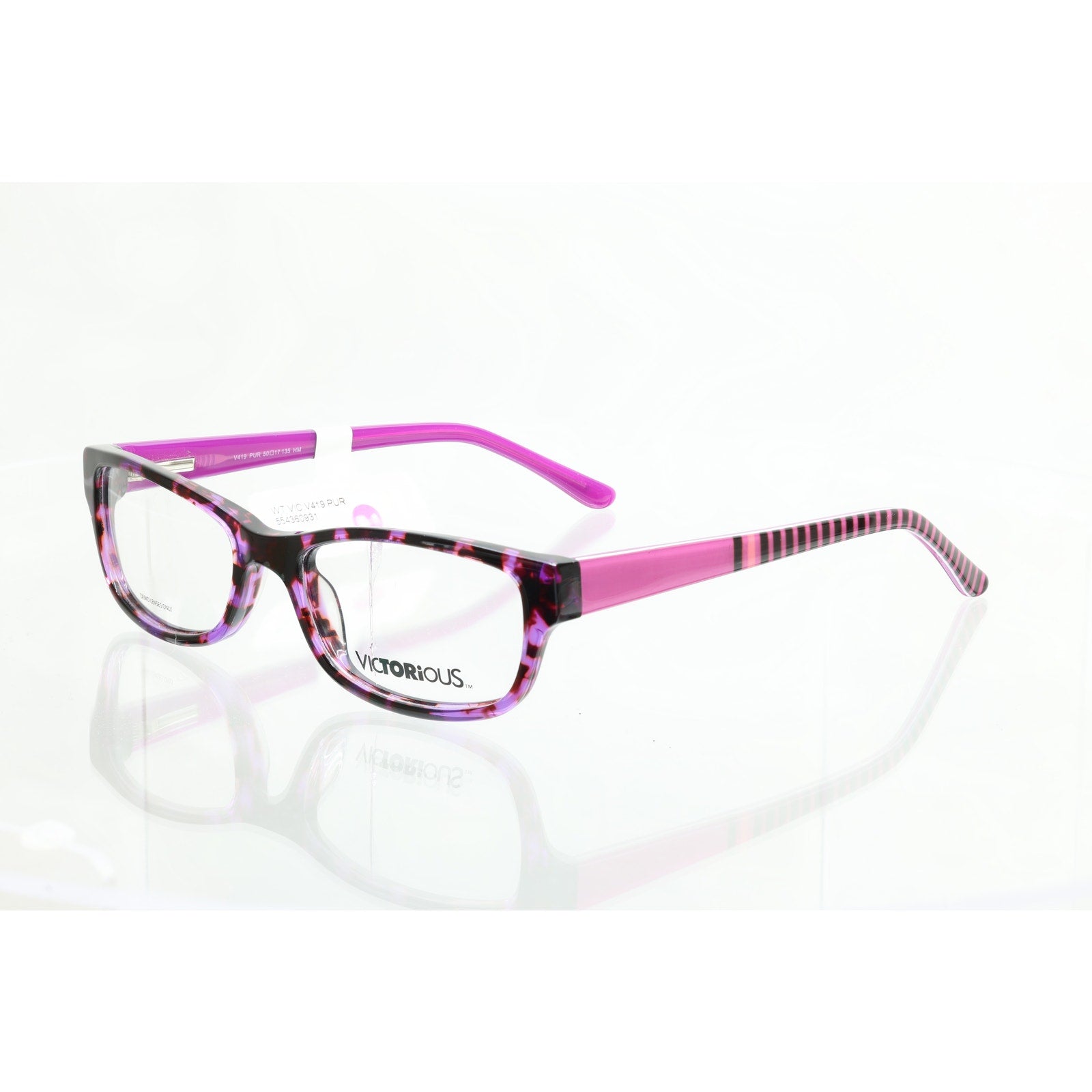 Victorious V419 PUR 50-19-135mm Eyeglasses FRAMES ONLY - NEW CONDITION