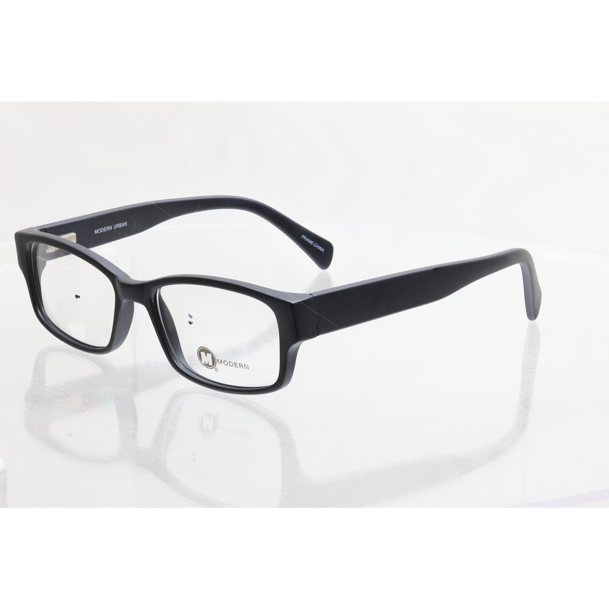 Modern Urban Black Matte 51-17-140mm Eyeglass FRAMES ONLY - NEW/WITHOUT TAGS