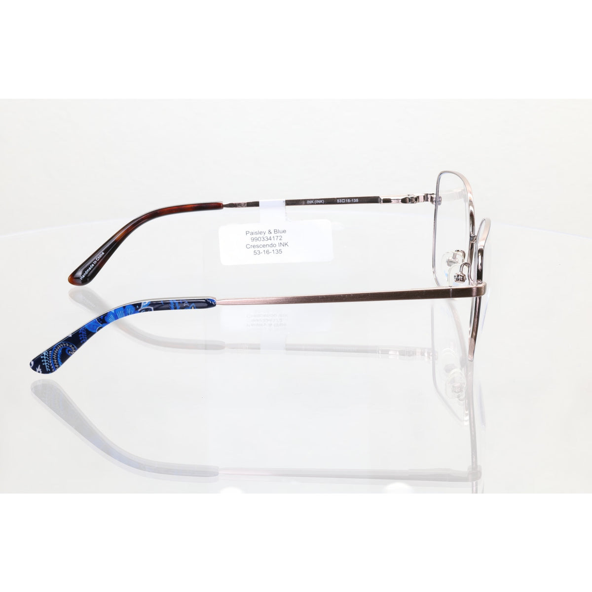 Paisley & Blue Crescendo INK blue/bronze eyeglass frames, photo 6 of 8