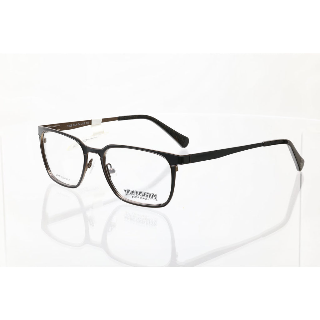 True Religion T006 black eyeglass frames