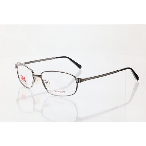 3M Rebel gunmetal metal eyeglass frames