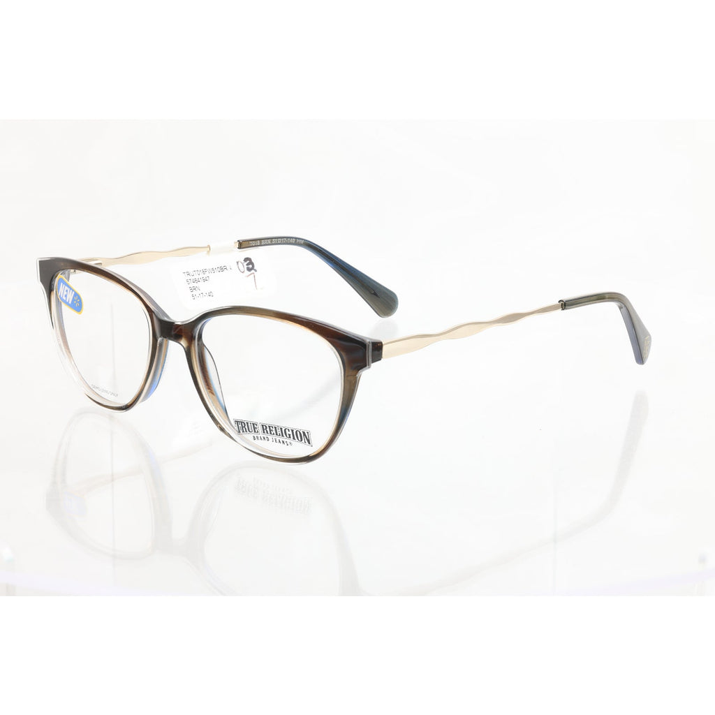 True Religion T018 brown eyeglass frames