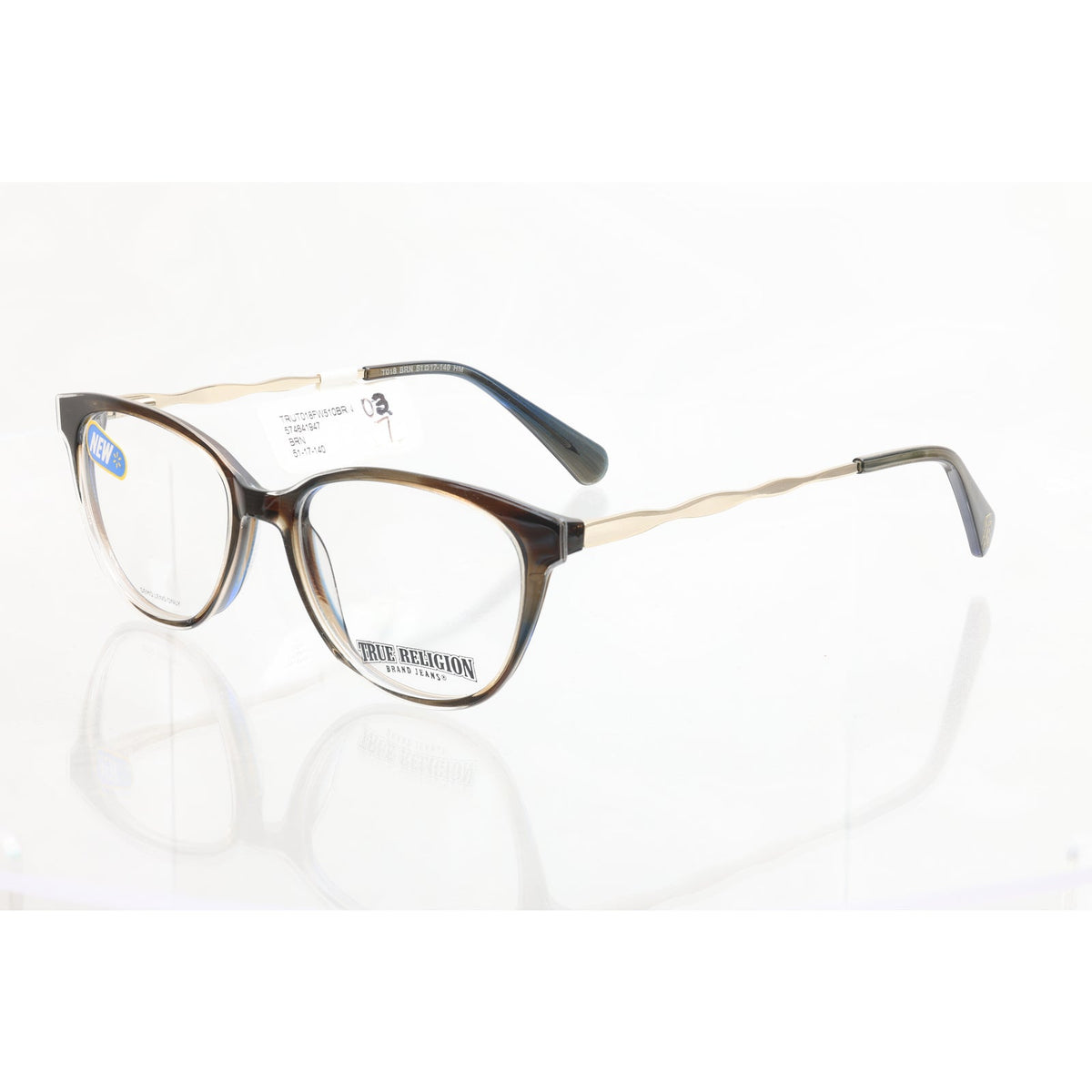 True Religion T018 brown eyeglass frames