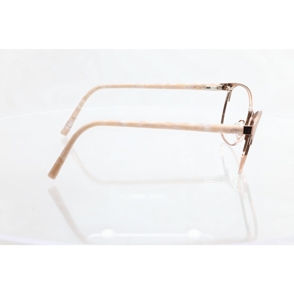 Jones New York J491 58-17-140mm ROSE/GOLD Eyeglass FRAMES ONLY - VERY GOOD