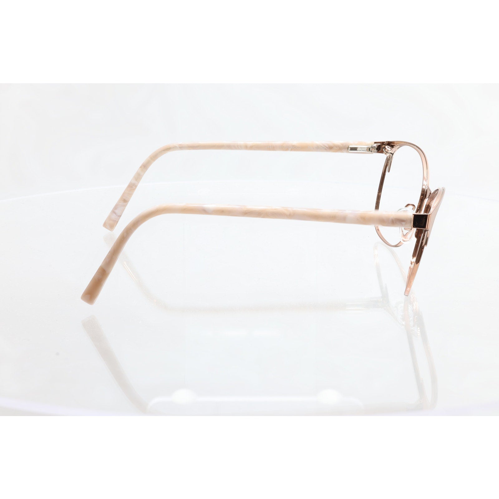 Jones New York J491 58-17-140mm ROSE/GOLD Eyeglass FRAMES ONLY - VERY GOOD