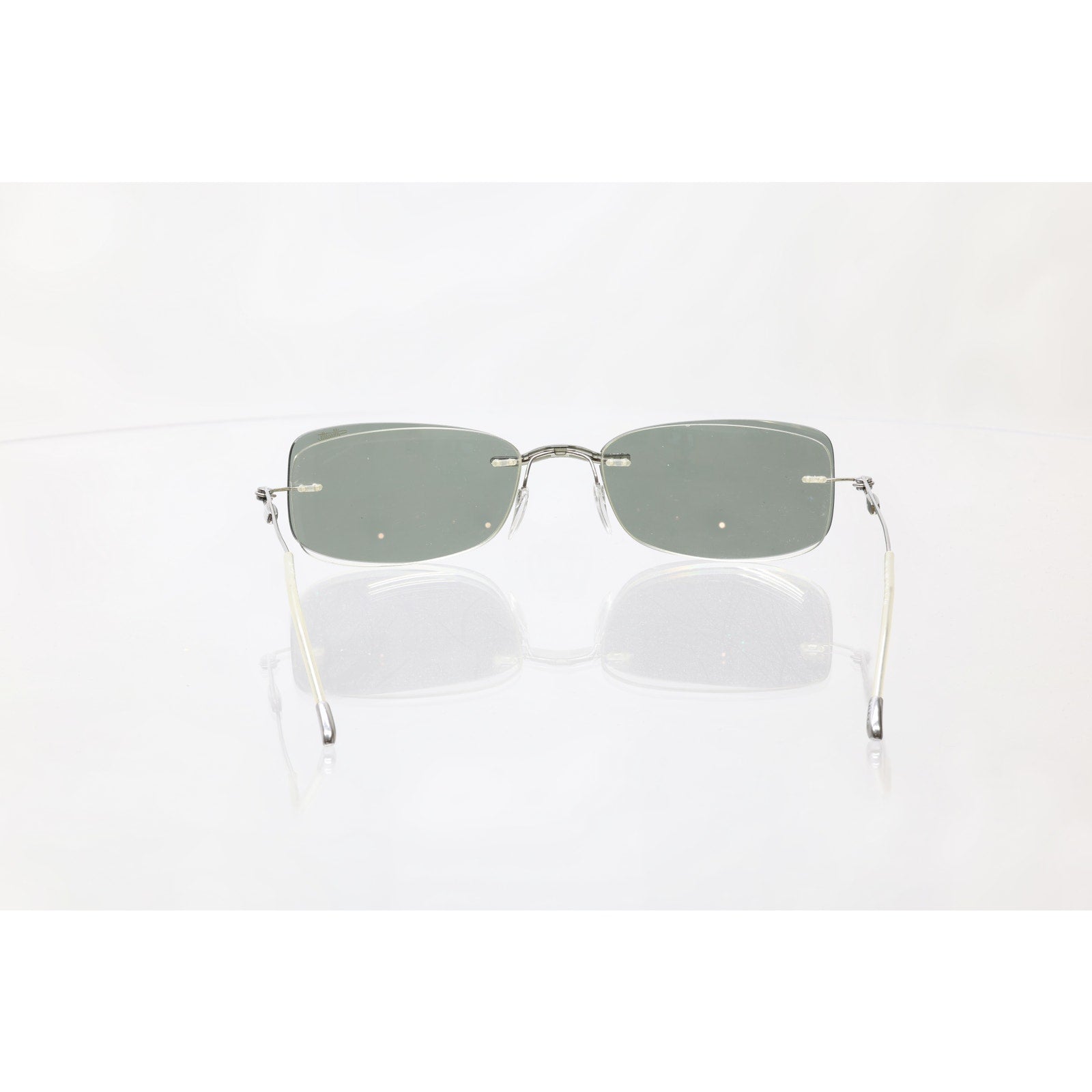 Silhouette 7527 51-19-145mm Eyeglass FRAMES ONLY w/Clip-On - VERY GOOD CONDITION