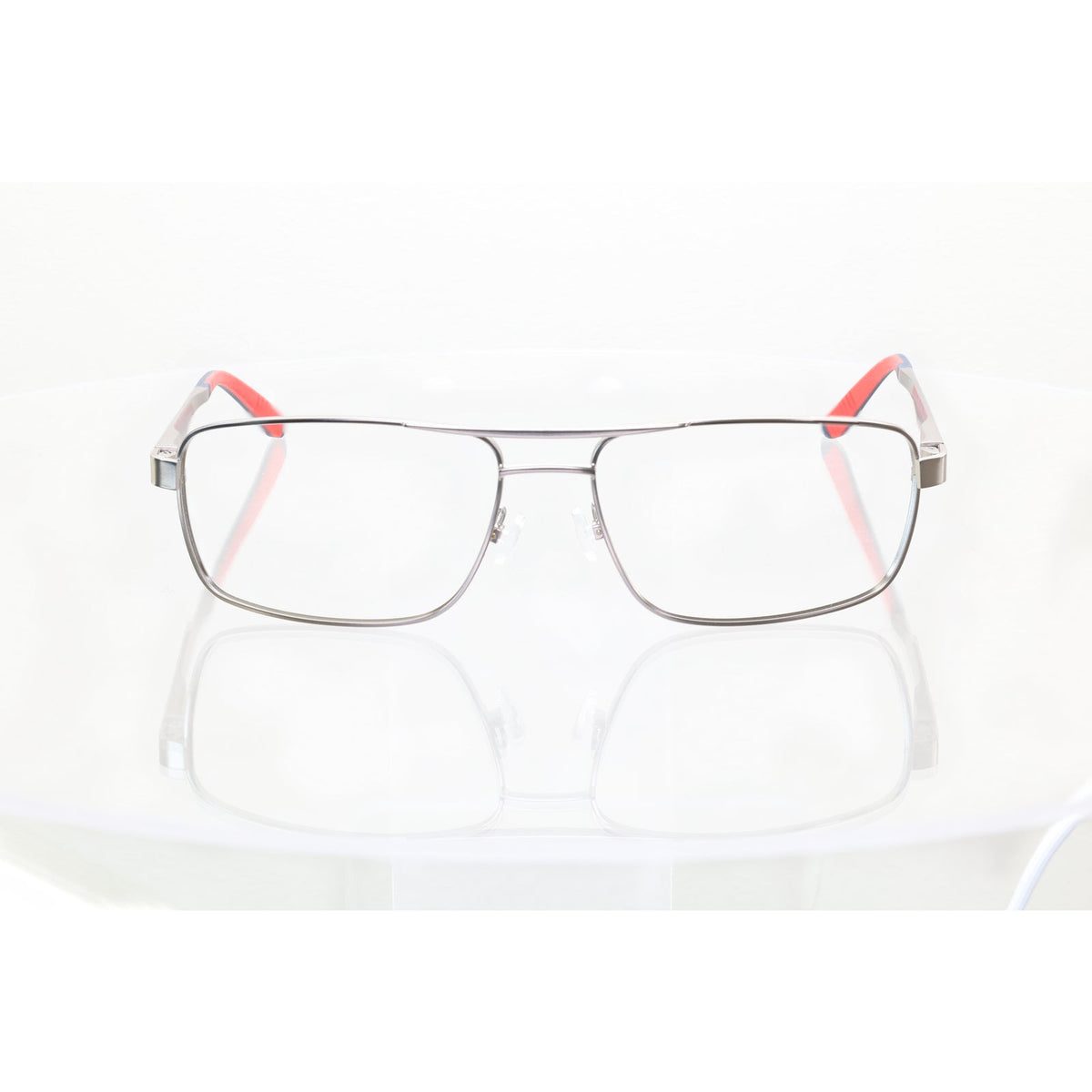 Carrera 8011/S R81DY silver sunglass frames, photo 3 of 8