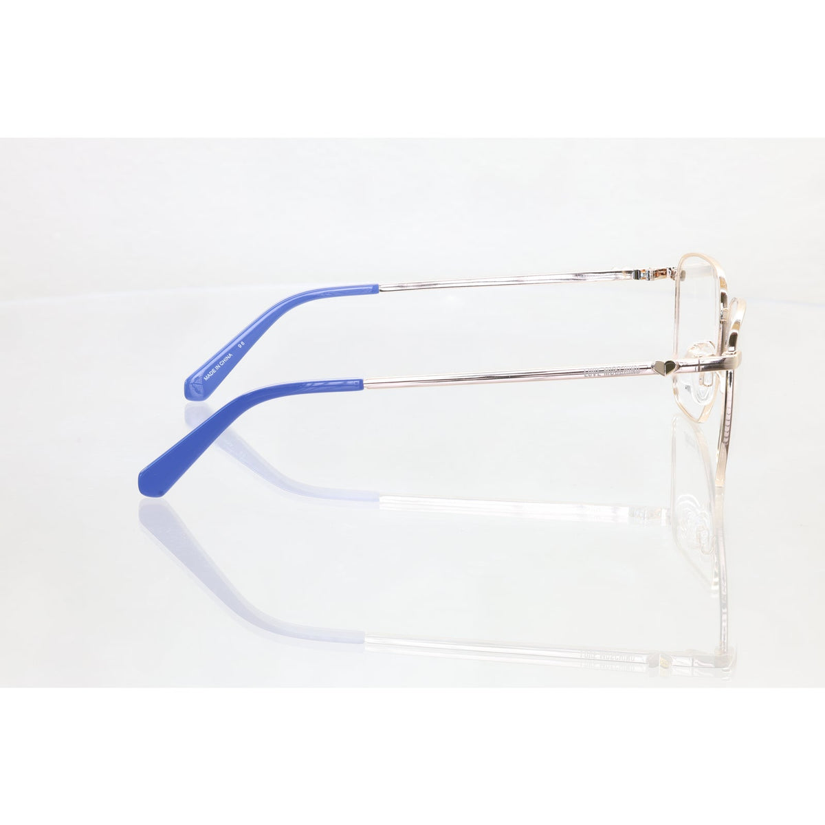 Love Moschino MOL533SAM OMVU gold/blue eyeglass frames, photo 6 of 7