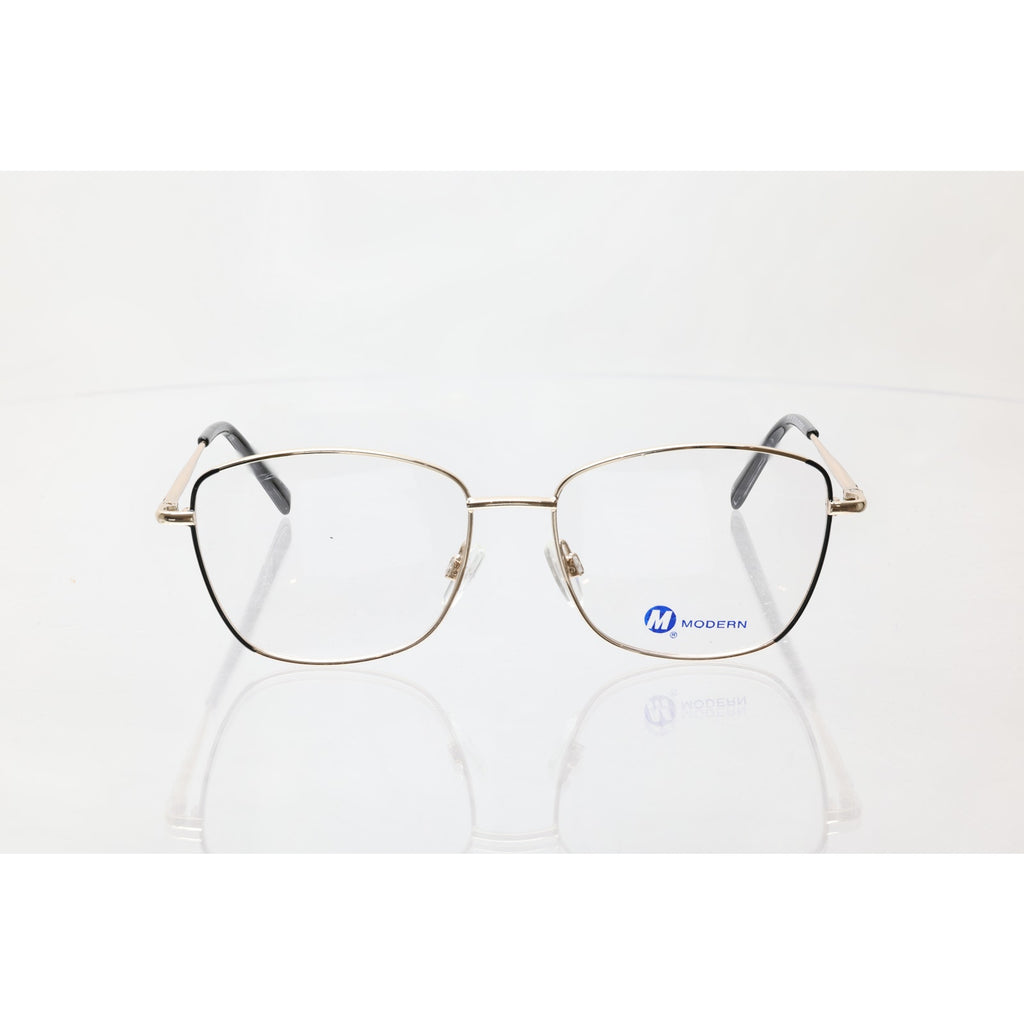 Modern Daylight Black/Gold 54-16-135mm Eyeglass FRAMES ONLY - NEW/WITHOUT TAGS