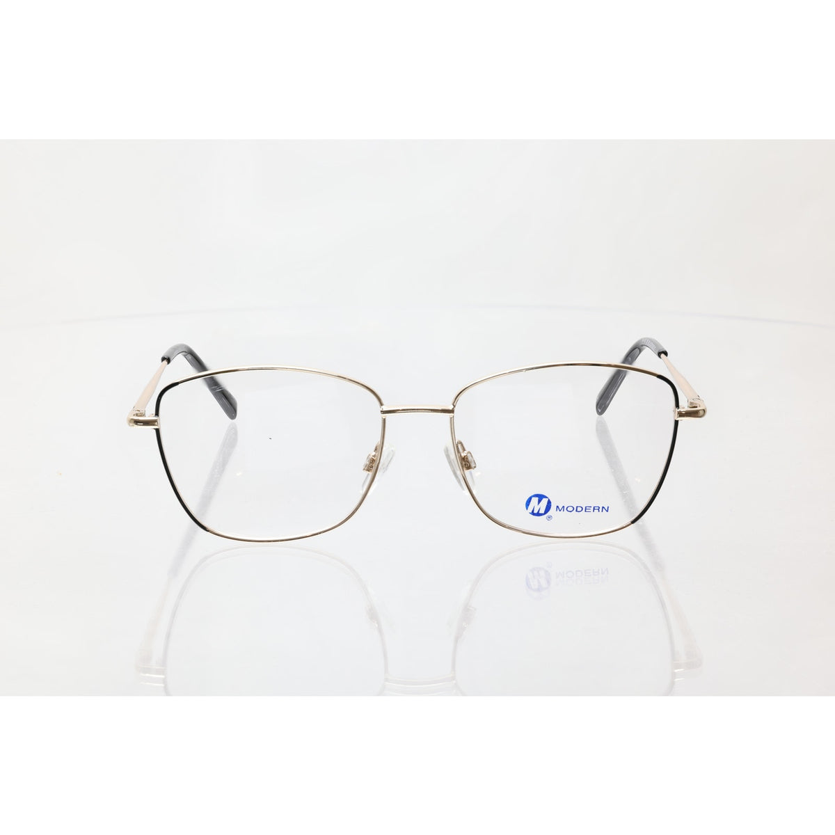 Modern Daylight Black/Gold 54-16-135mm Eyeglass FRAMES ONLY - NEW/WITHOUT TAGS