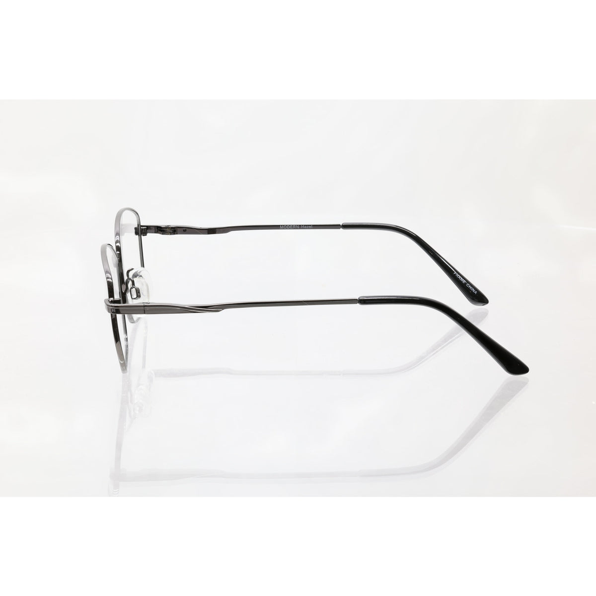 Modern Hazel Gunmetal 54-17-140mm Eyeglass FRAMES ONLY - NEW/WITHOUT TAGS