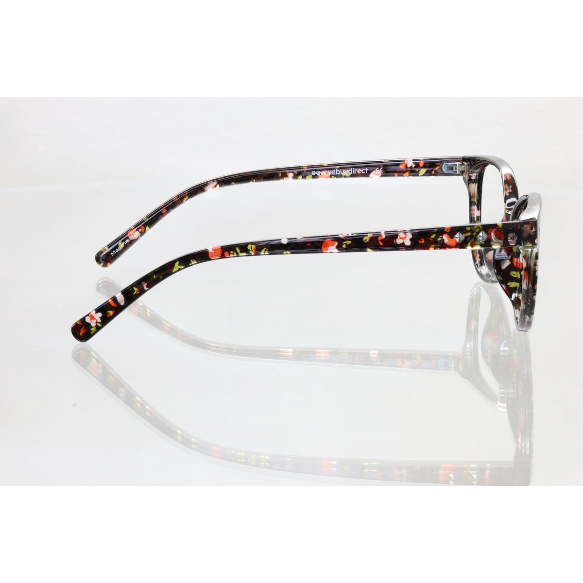 Eyebuydirect Dame C1 brown eyeglass frames, photo 6 of 8